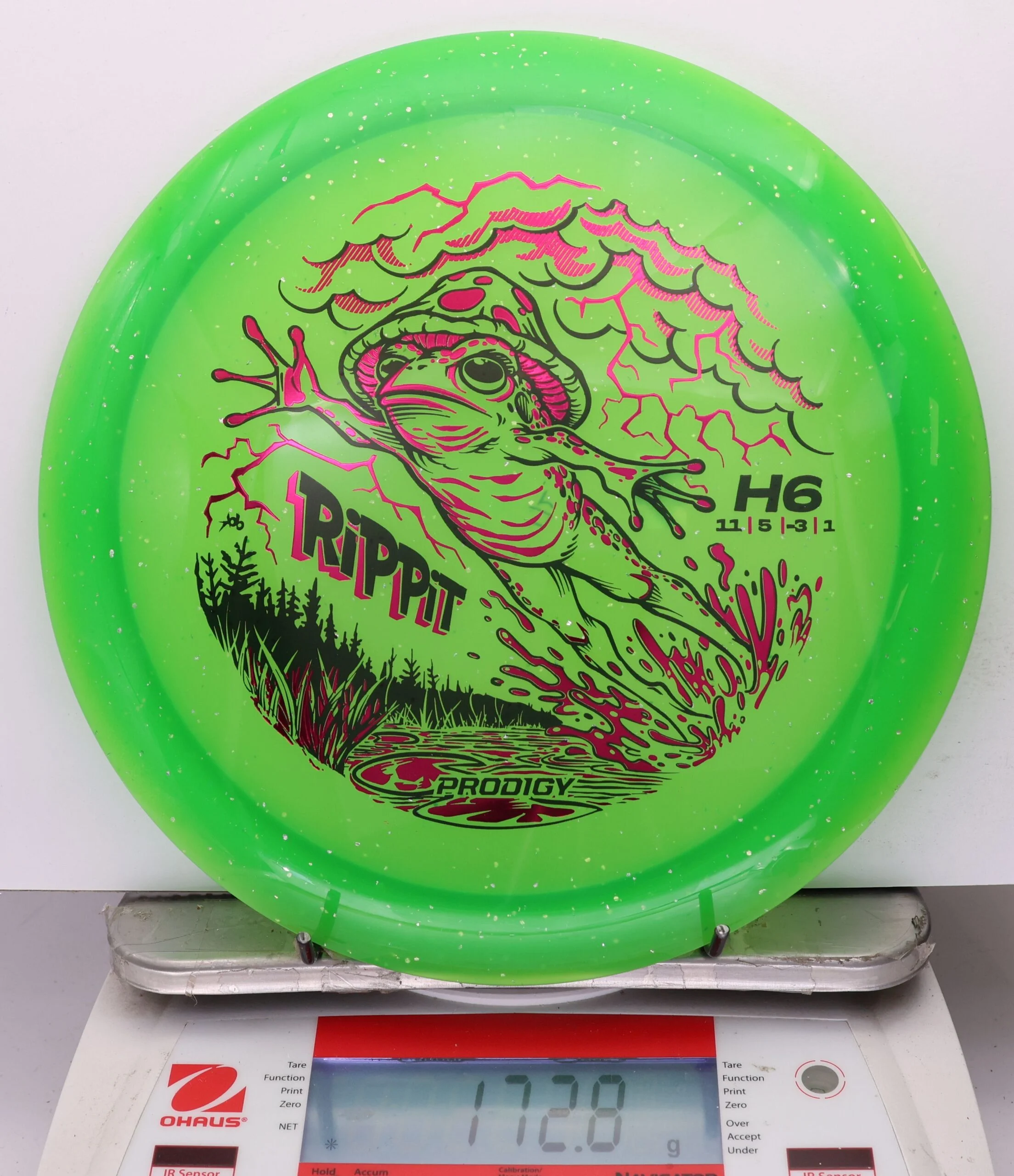 1050929 Glimmer H6 750, Rippit Reborn Stamp - #18 Green, 173
