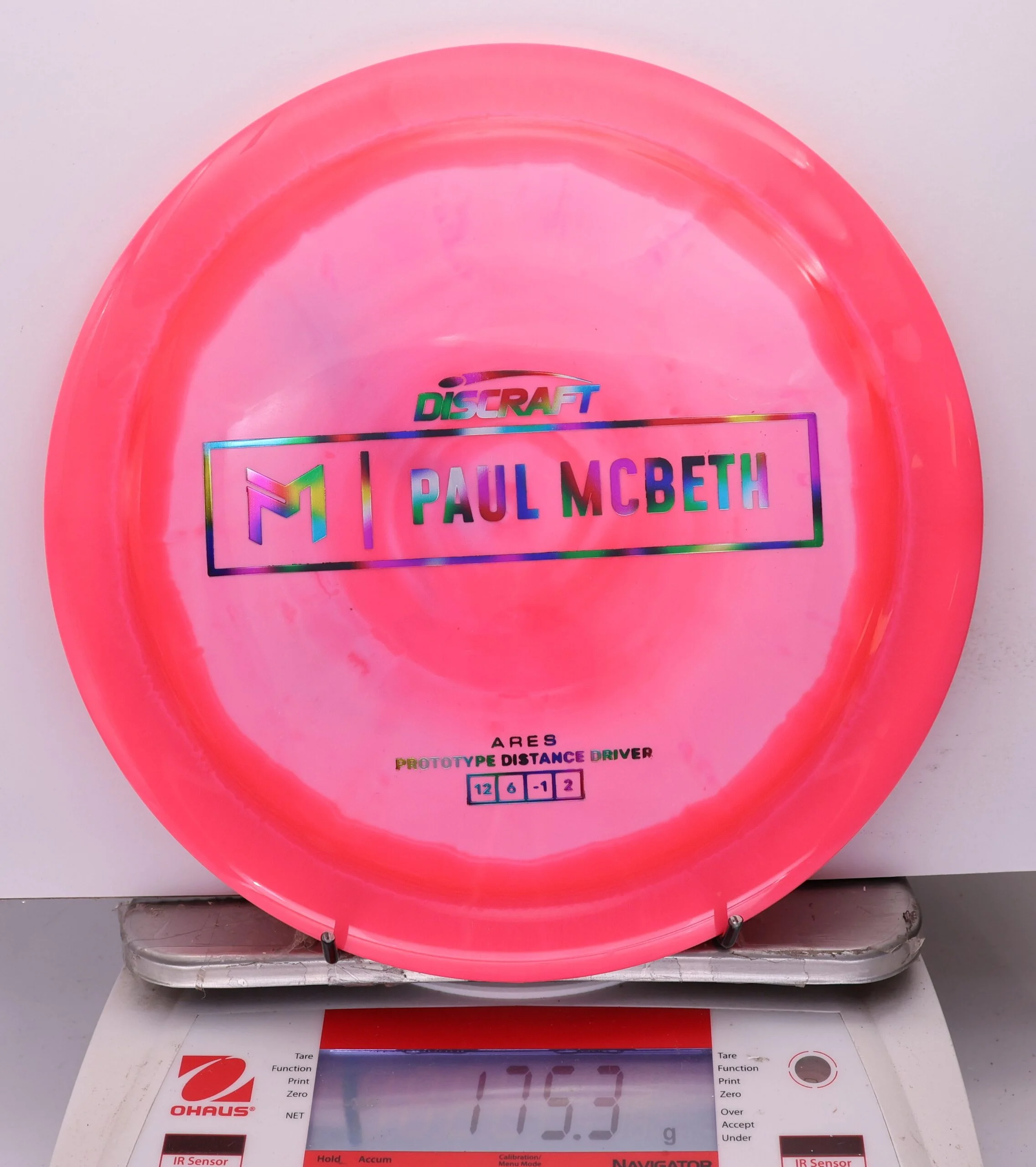 1057394 Prototype Ares, Paul McBeth - #04 PinkRed, 175