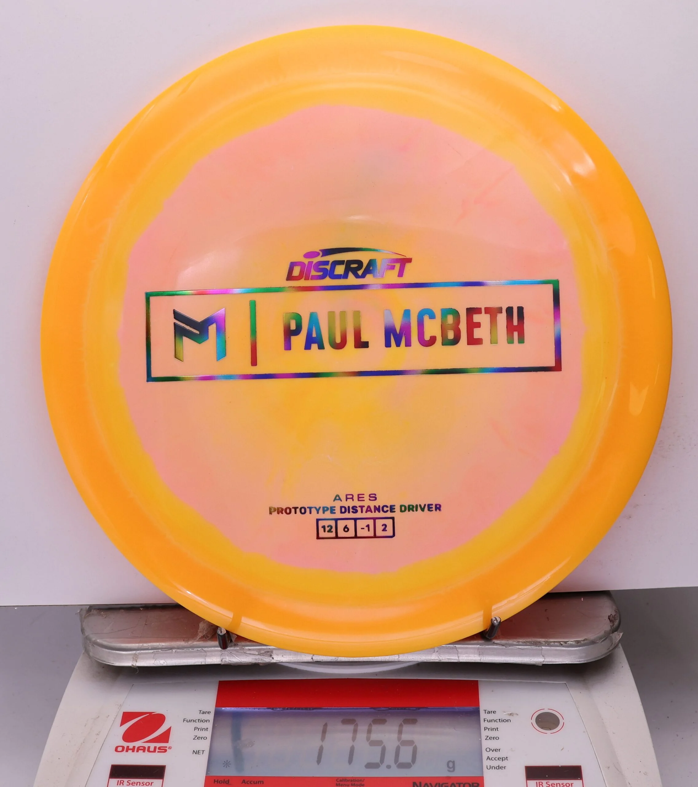 1057395 Prototype Ares, Paul McBeth - #05 YellowPeach, 176
