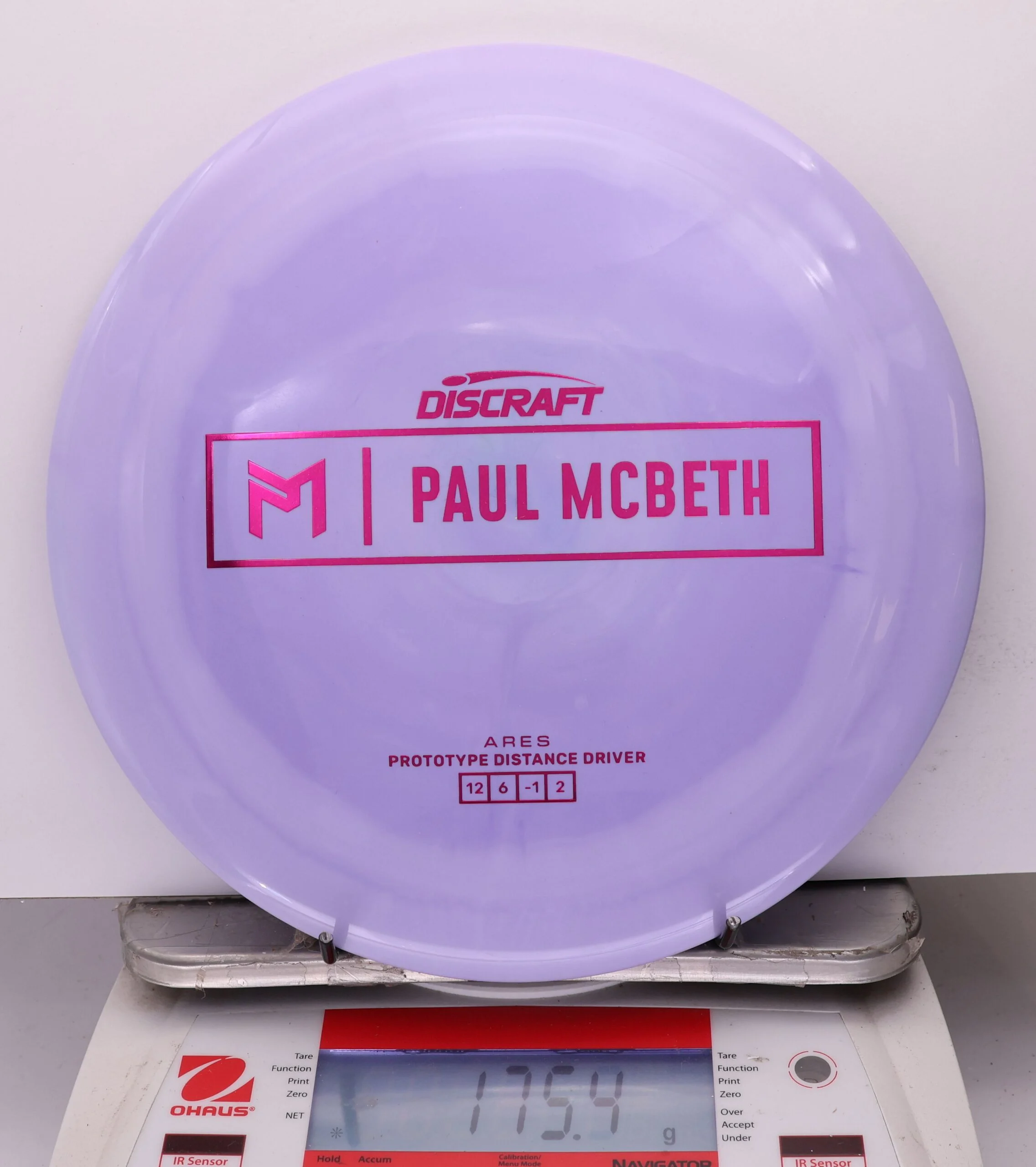 1057397 Prototype Ares, Paul McBeth - #07 LtPurple, 175