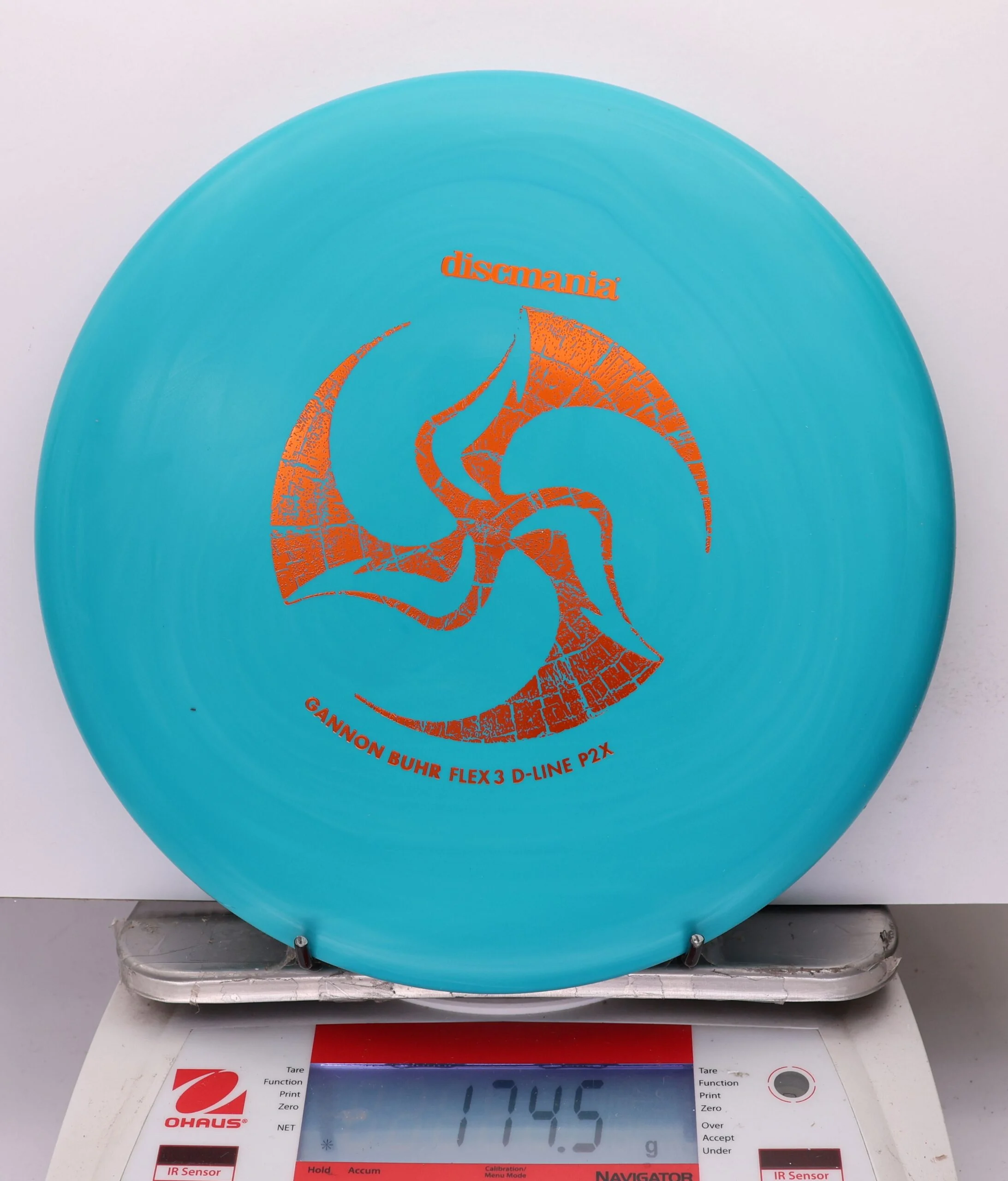 1058071 D-Line P2X, Flex 3 - Huk Lab - Gannon Buhr Signature Series - #322 Teal, 175