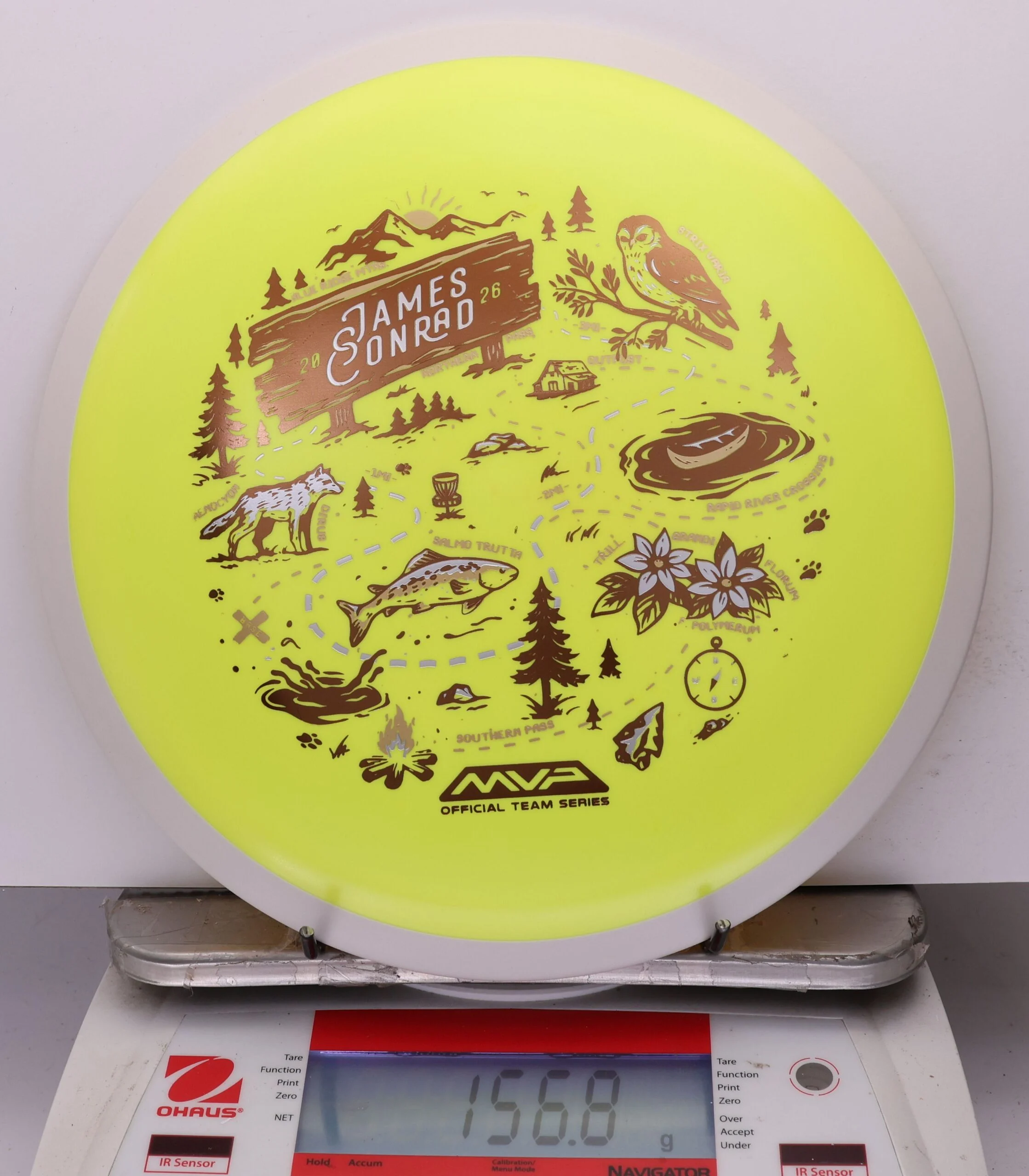 1059321 Fission Trail, James Conrad 2026 Team Series - Project Lab Coat - #77 Yellow, 157