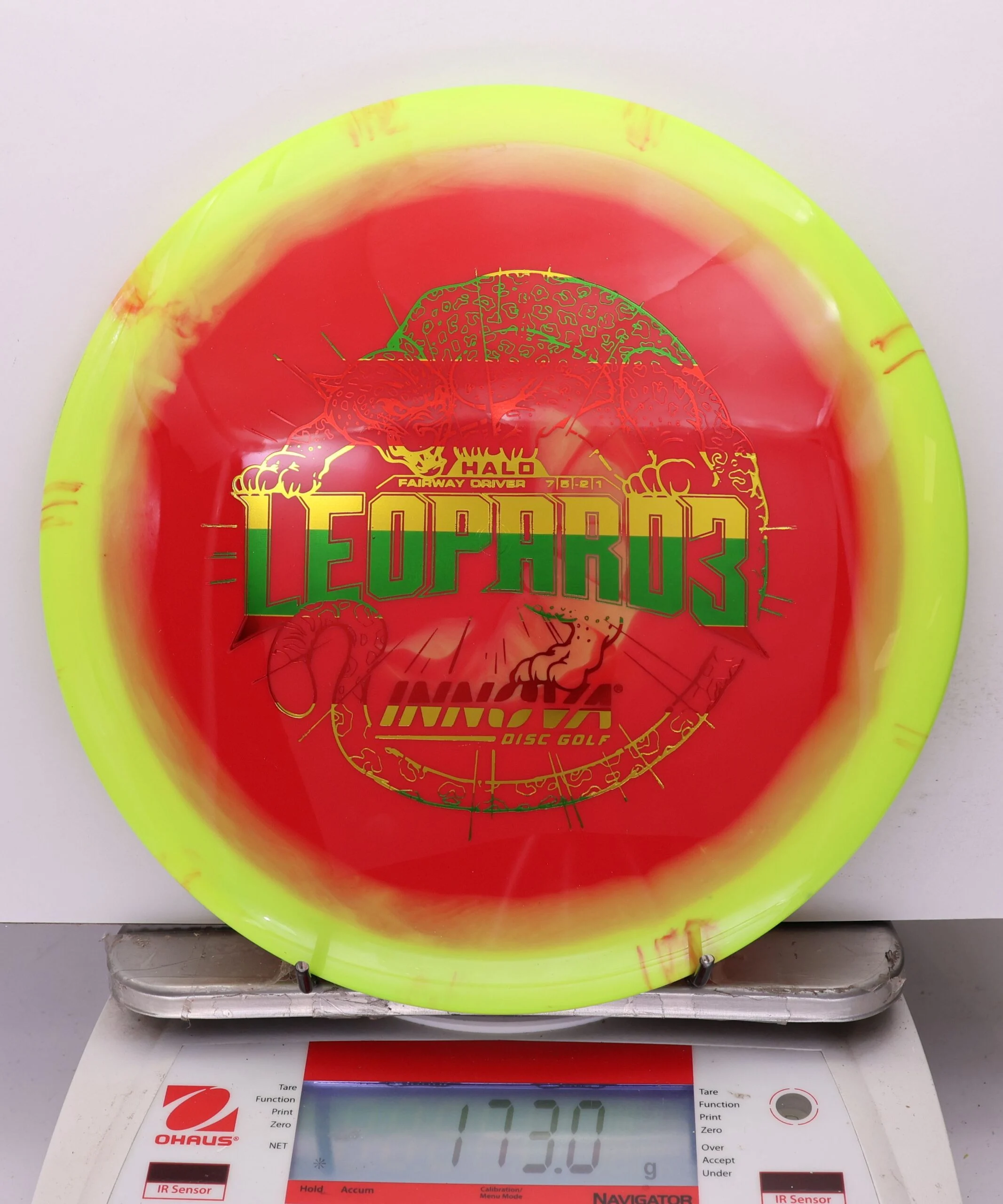 1060088 Halo Star Leopard3 - #02 Yellow-Red, 173