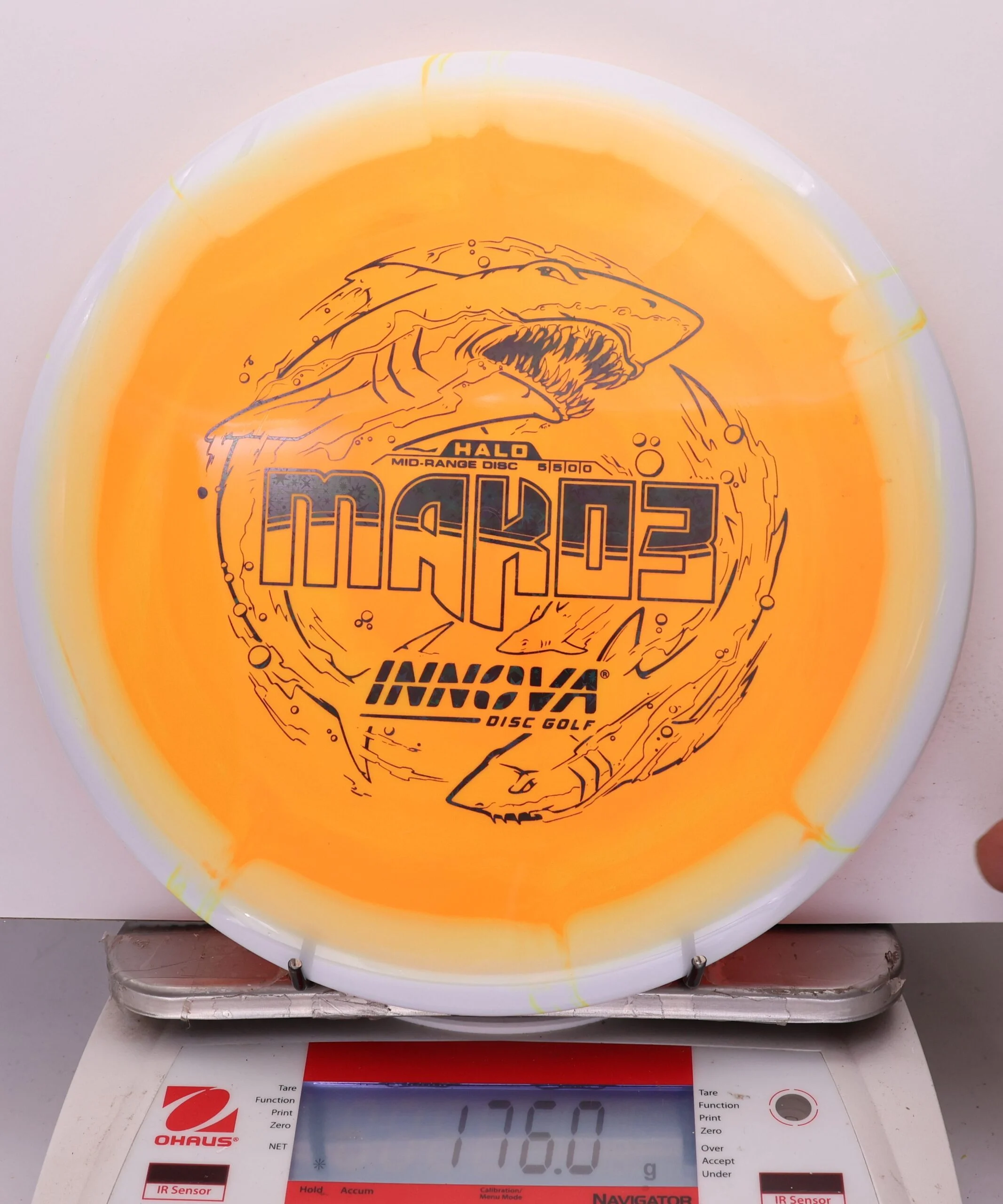 1060223 Halo Star Mako3 - #02 White-LtOrange, 176