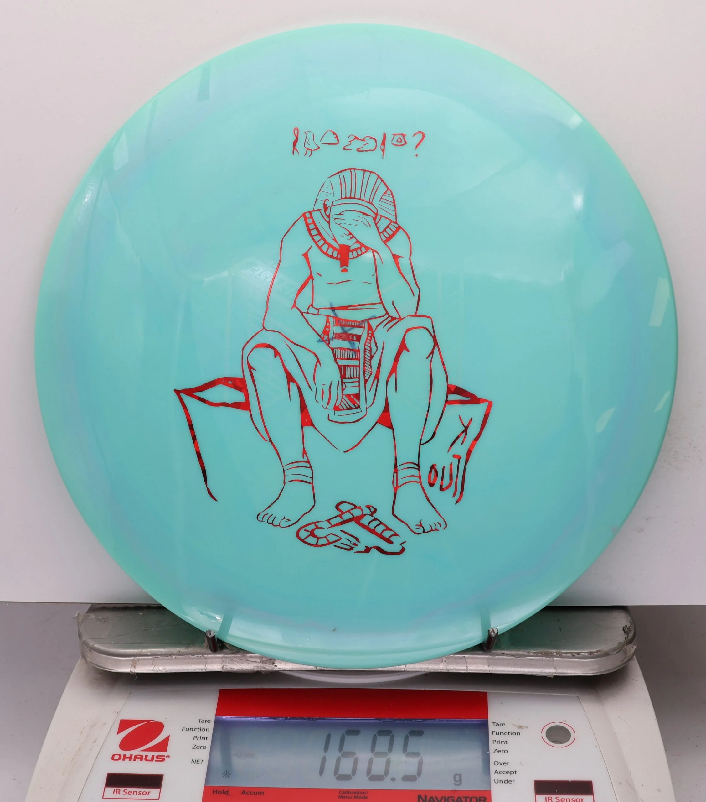 1062393 X-Out Swirly S-Blend Pharaoh - #673 LtBlue, 169