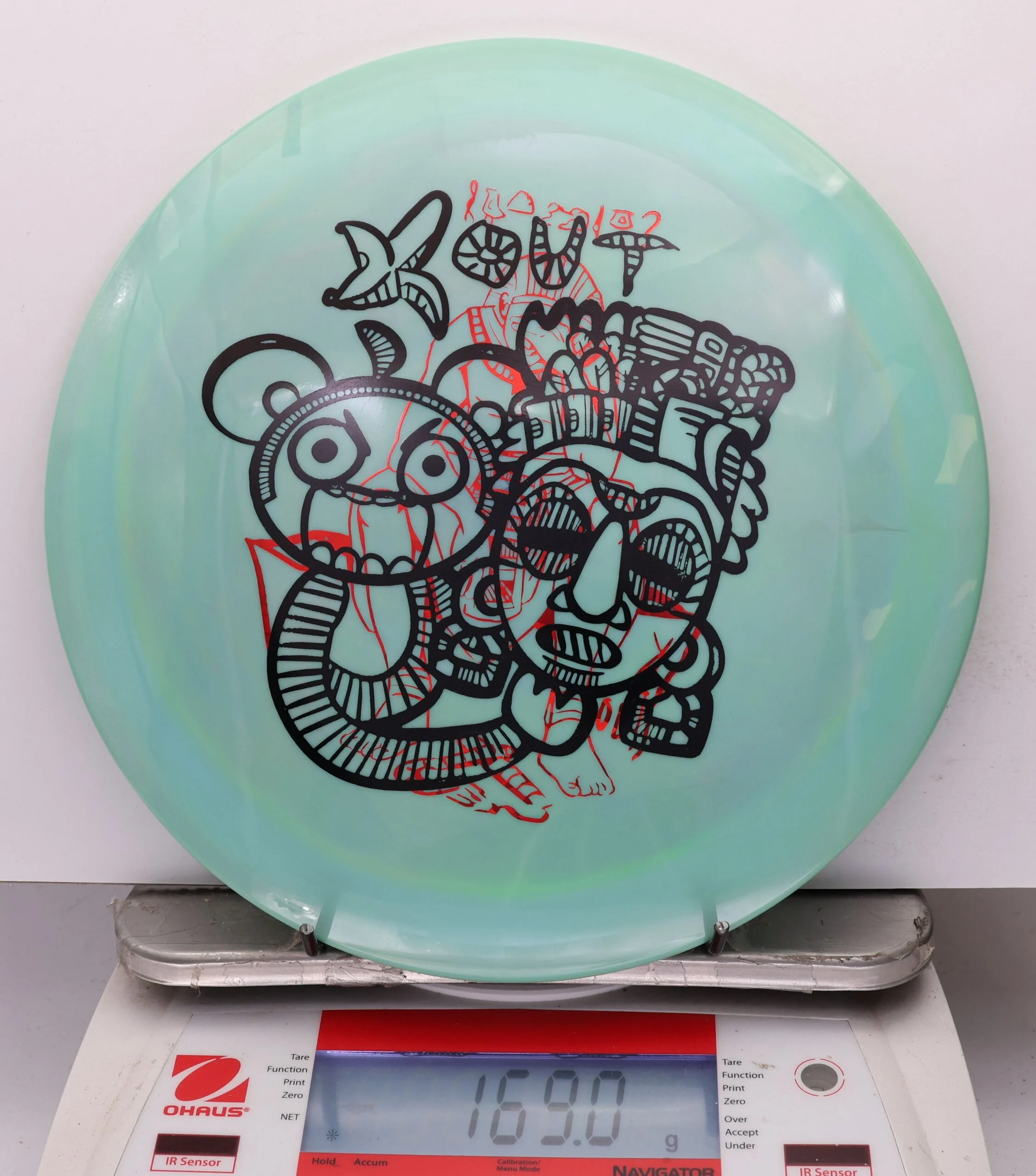 1062395 X-Out Swirly S-Blend Pharaoh - #675 Teal, 169