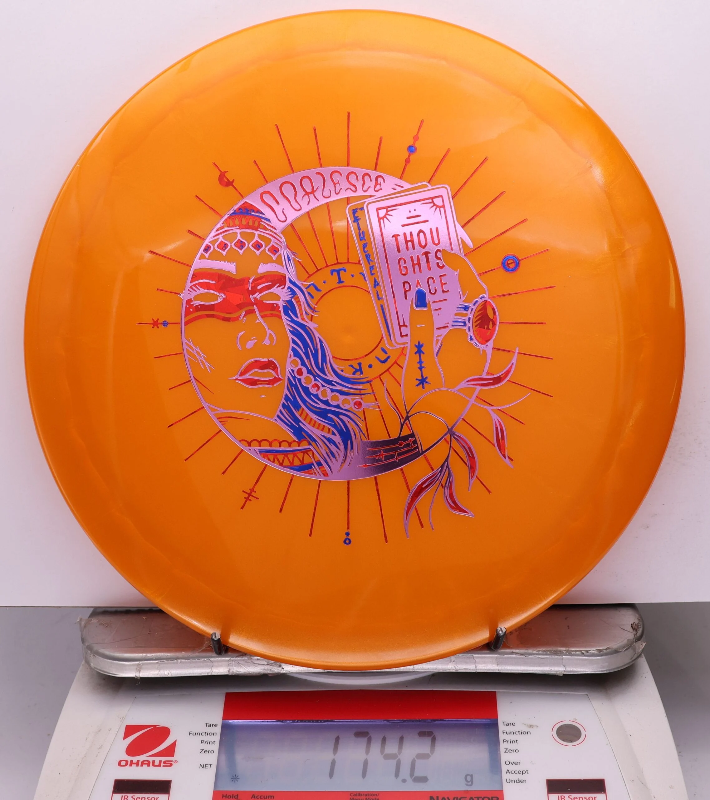 1064386 Ethereal Coalesce - #671 Orange, 174