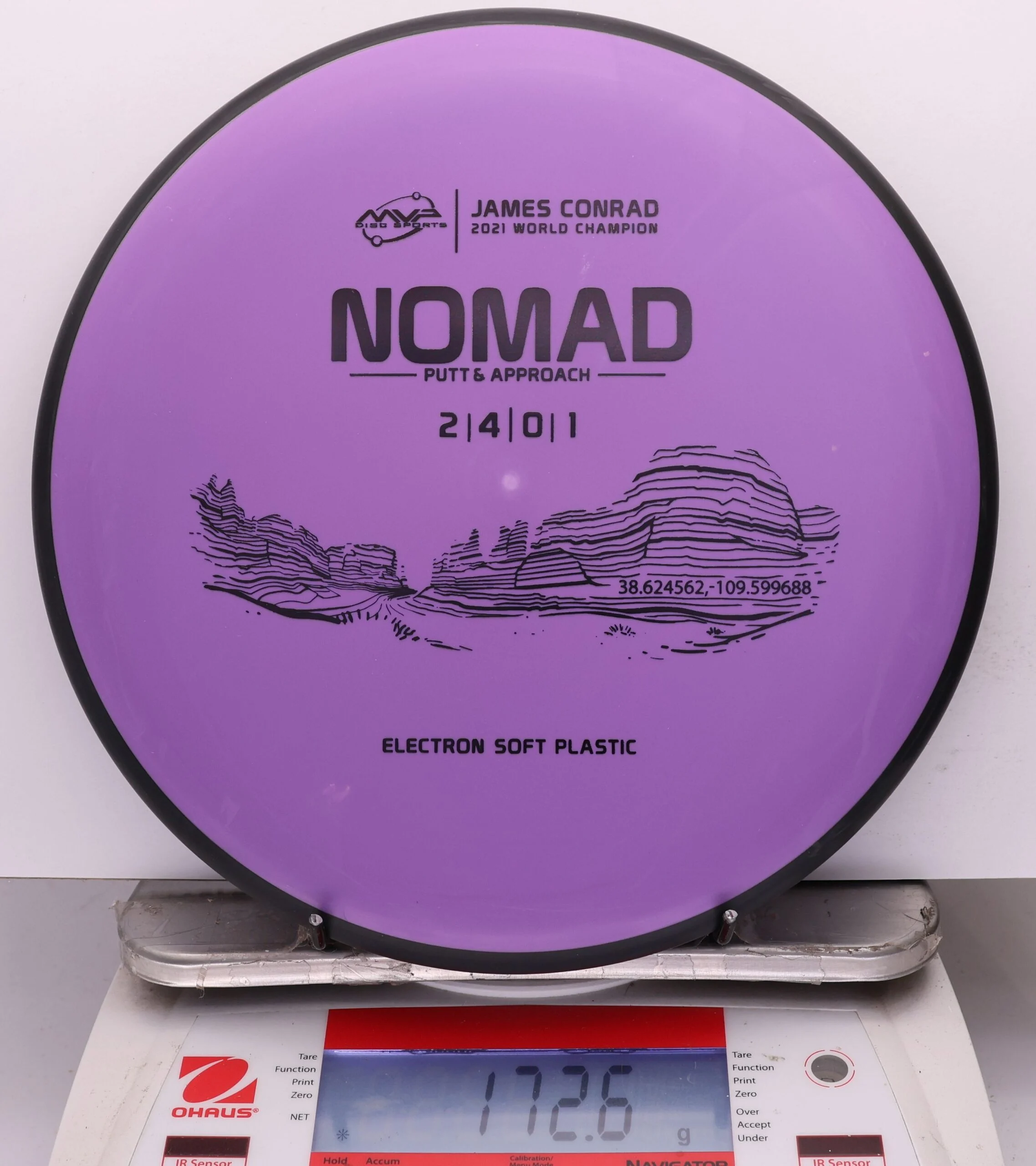 1064454 Electron Soft Nomad, James Conrad - #13 Purple, 173