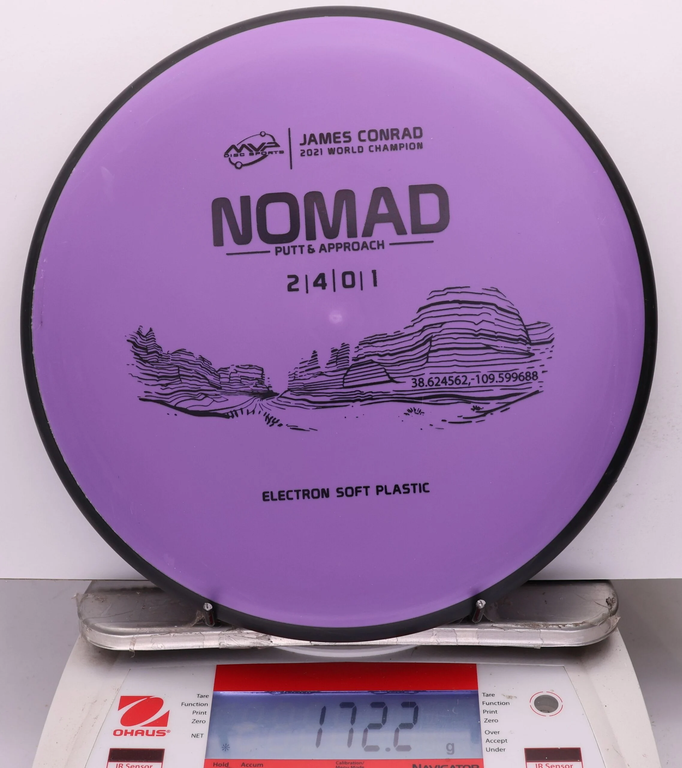1064455 Electron Soft Nomad, James Conrad - #14 Purple, 172