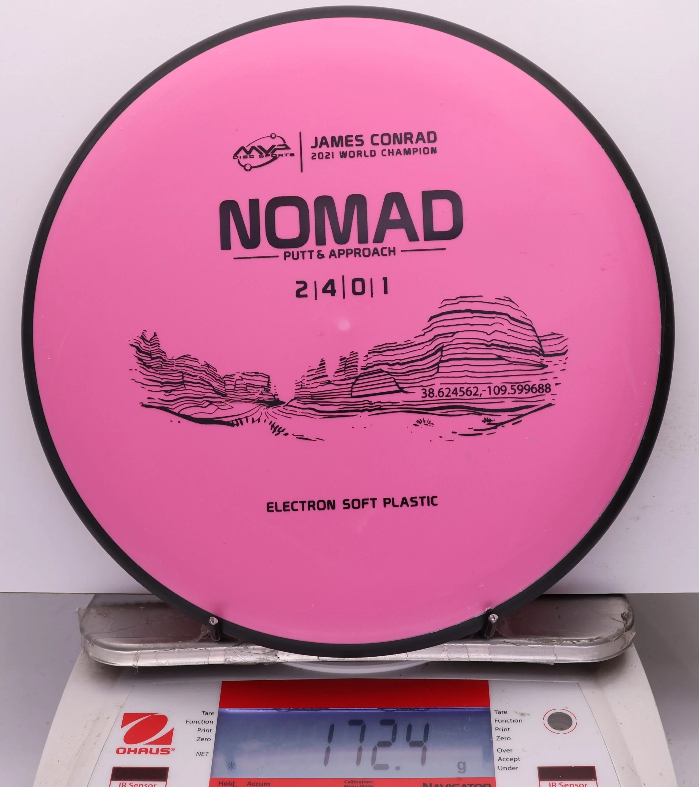 1064456 Electron Soft Nomad, James Conrad - #15 Pink, 172