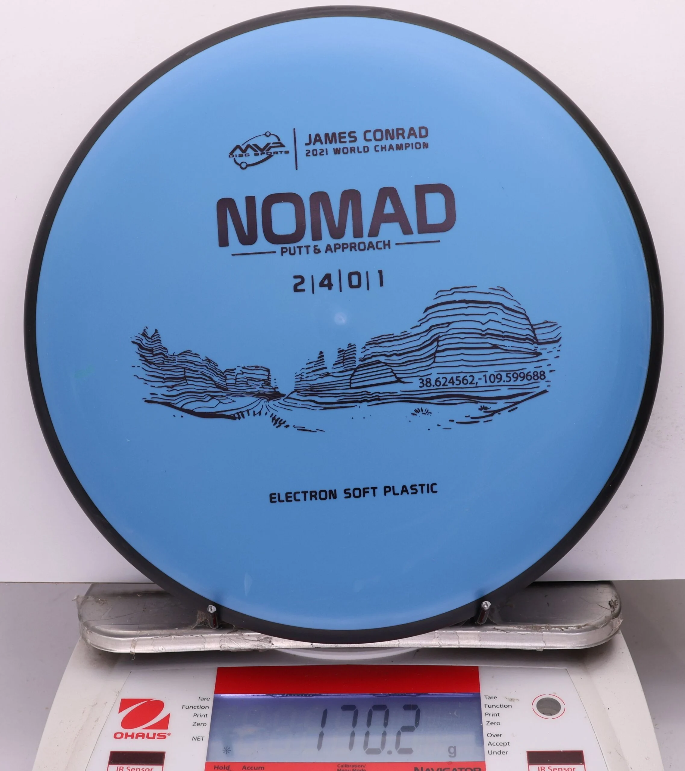 1064467 Electron Soft Nomad, James Conrad - #17 Blue, 170