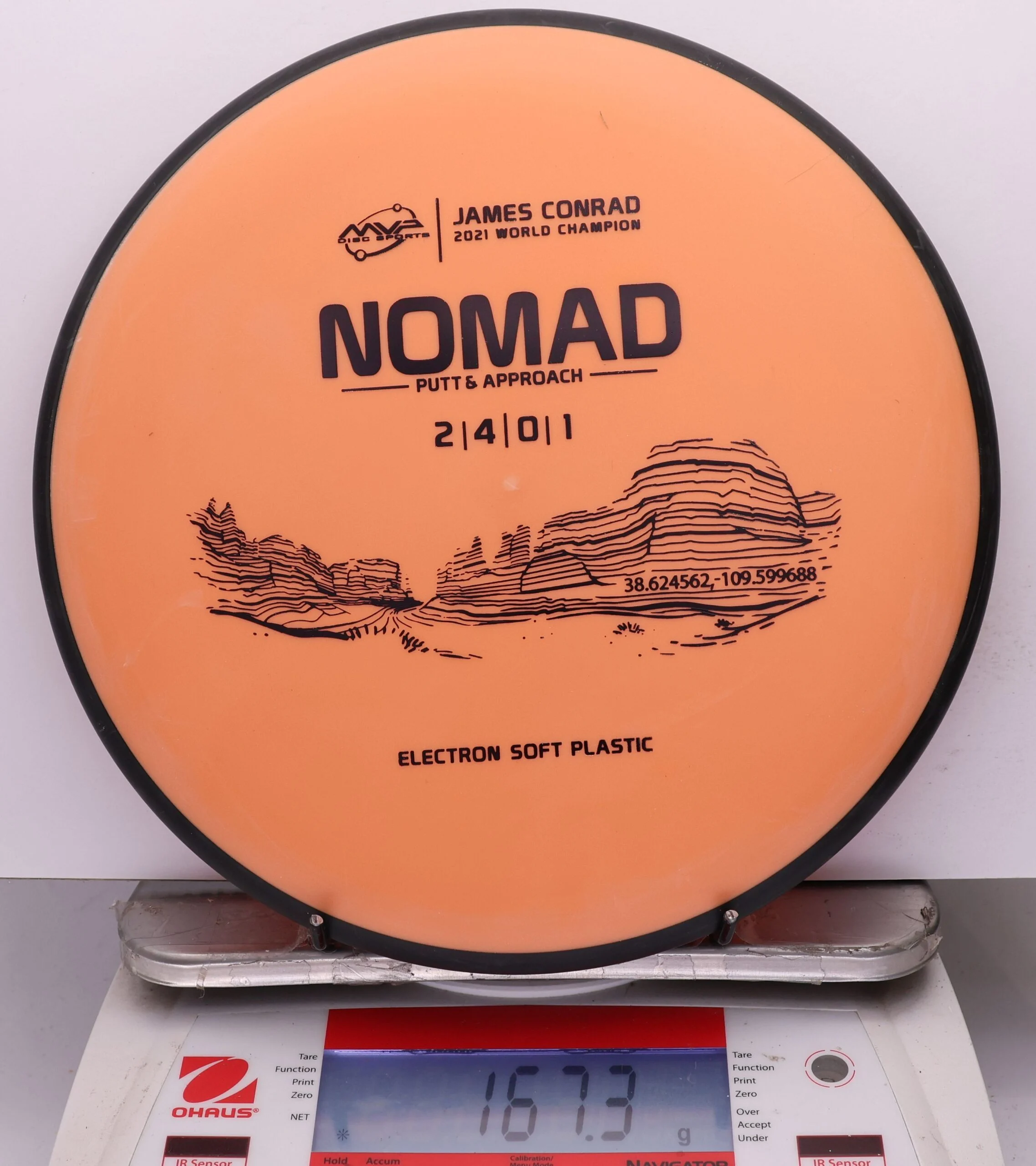 1064469 Electron Soft Nomad, James Conrad - #19 Orange, 167