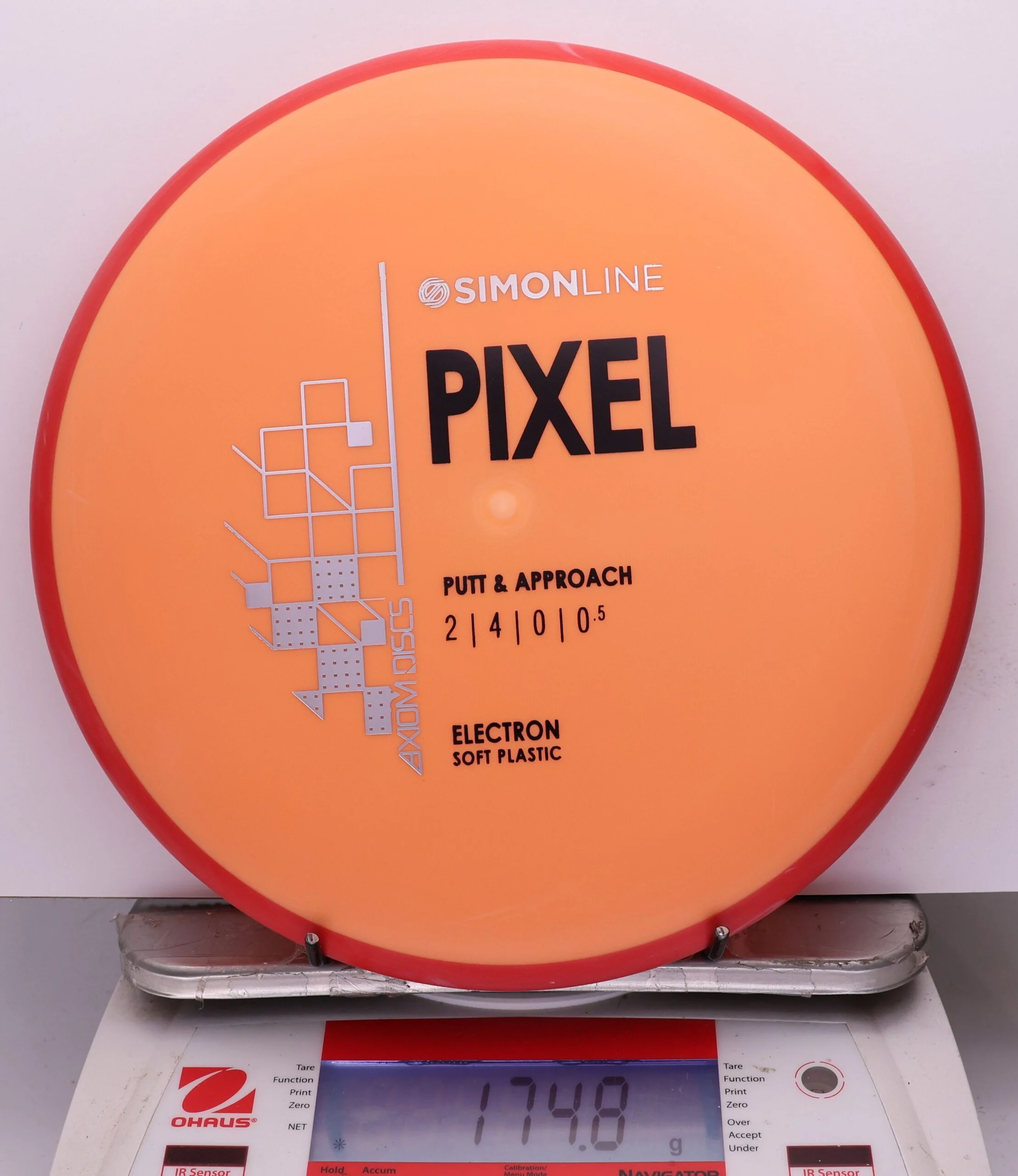 1064980 Simon Line Electron Soft Pixel - #86 Red-Orange, 175