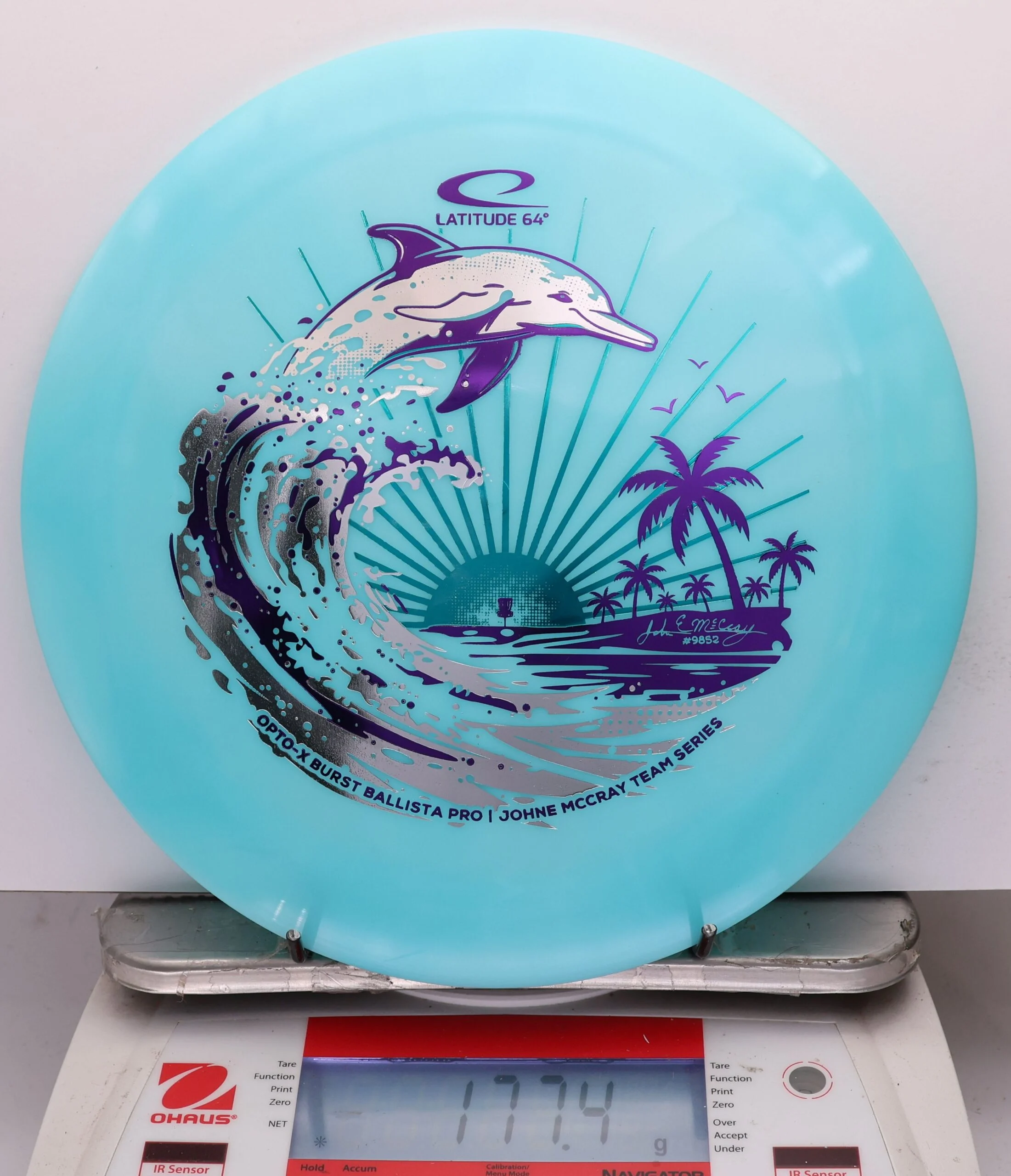 1066775 Opto-X Burst Ballista Pro, JohnE McCray 2026 Team Series - #03 LtBlue, 177