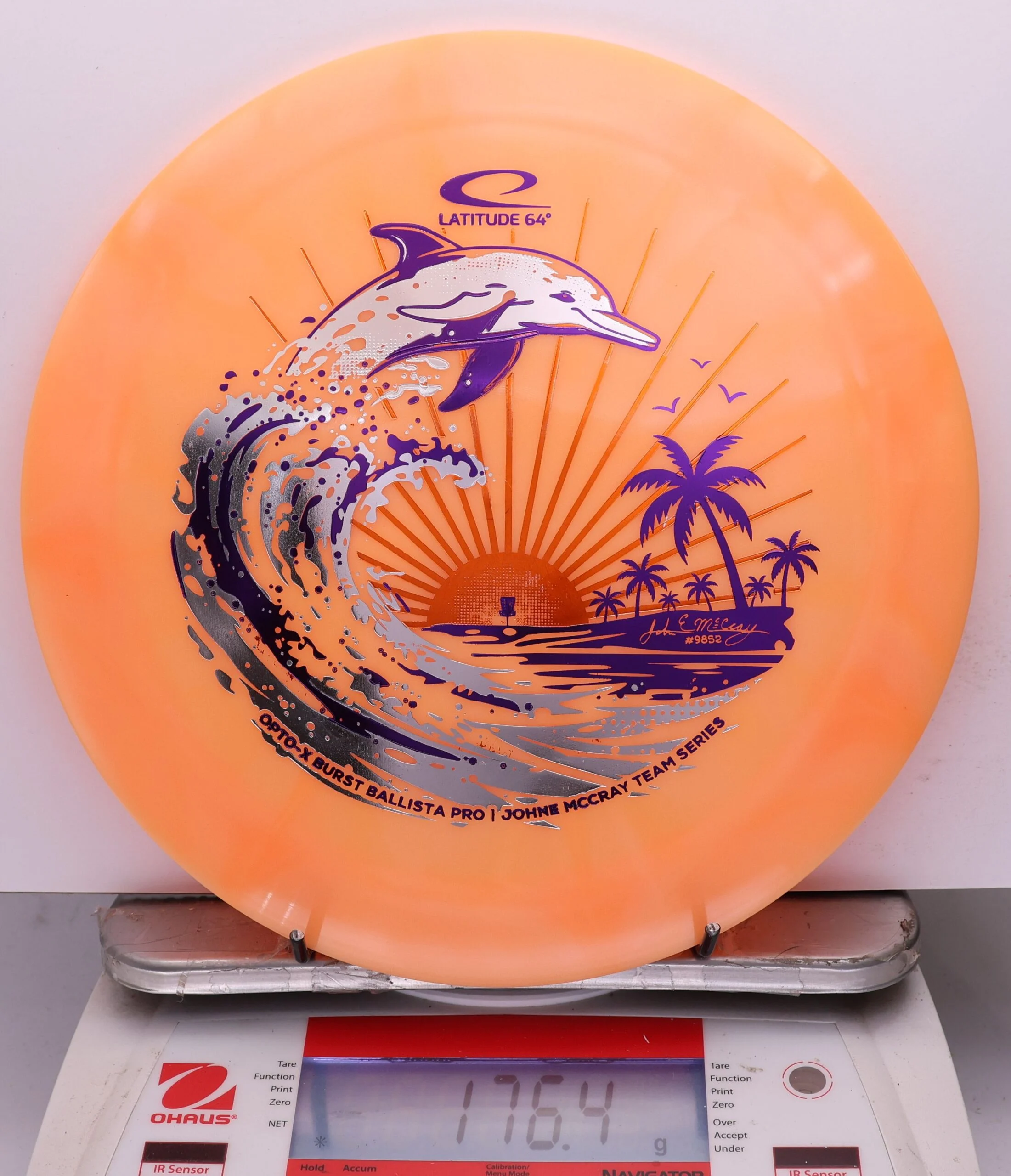 1066776 Opto-X Burst Ballista Pro, JohnE McCray 2026 Team Series - #04 Orange, 176