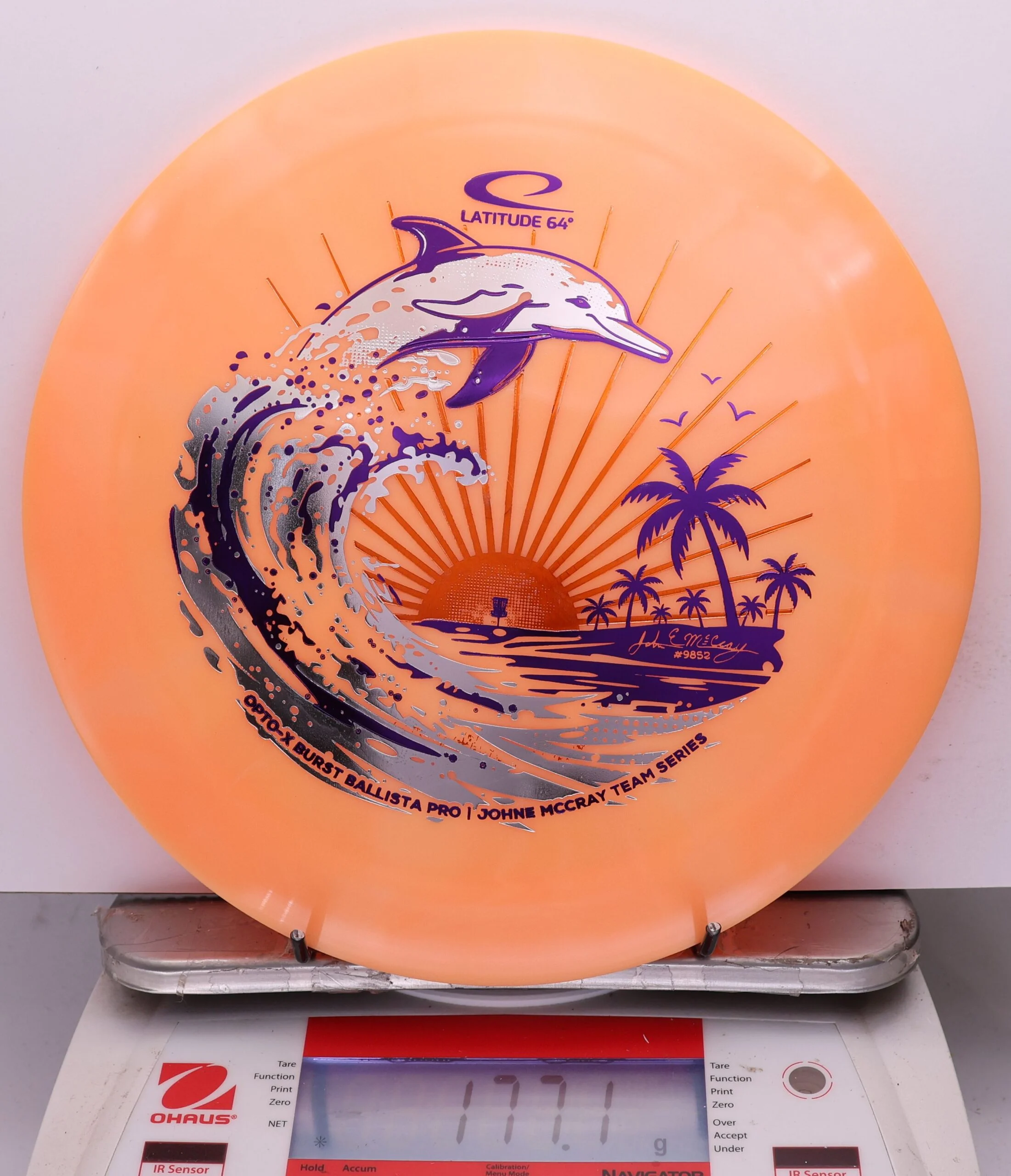 1066777 Opto-X Burst Ballista Pro, JohnE McCray 2026 Team Series - #05 Orange, 177
