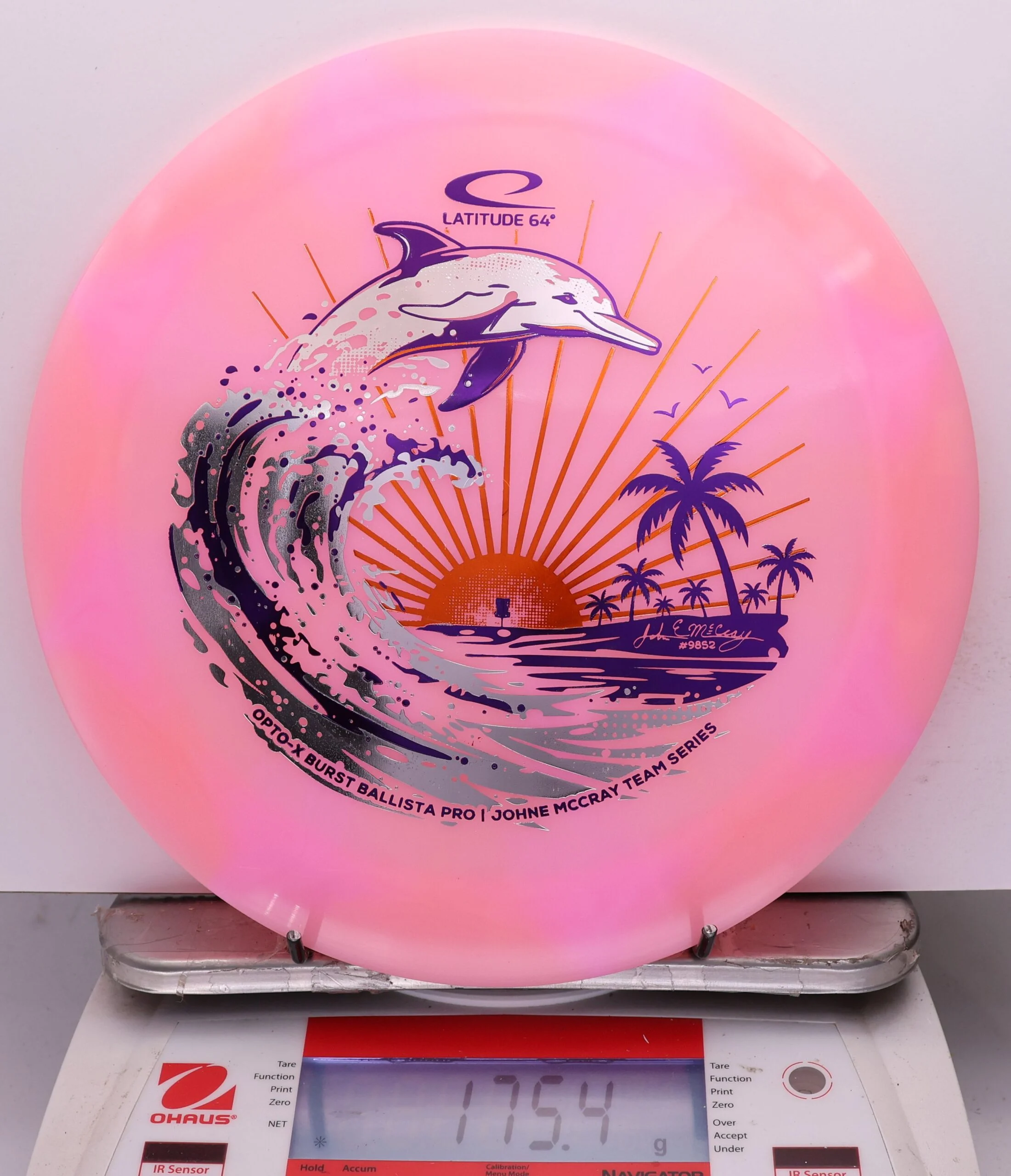 1066788 Opto-X Burst Ballista Pro, JohnE McCray 2026 Team Series - #09 PinkPeach, 175