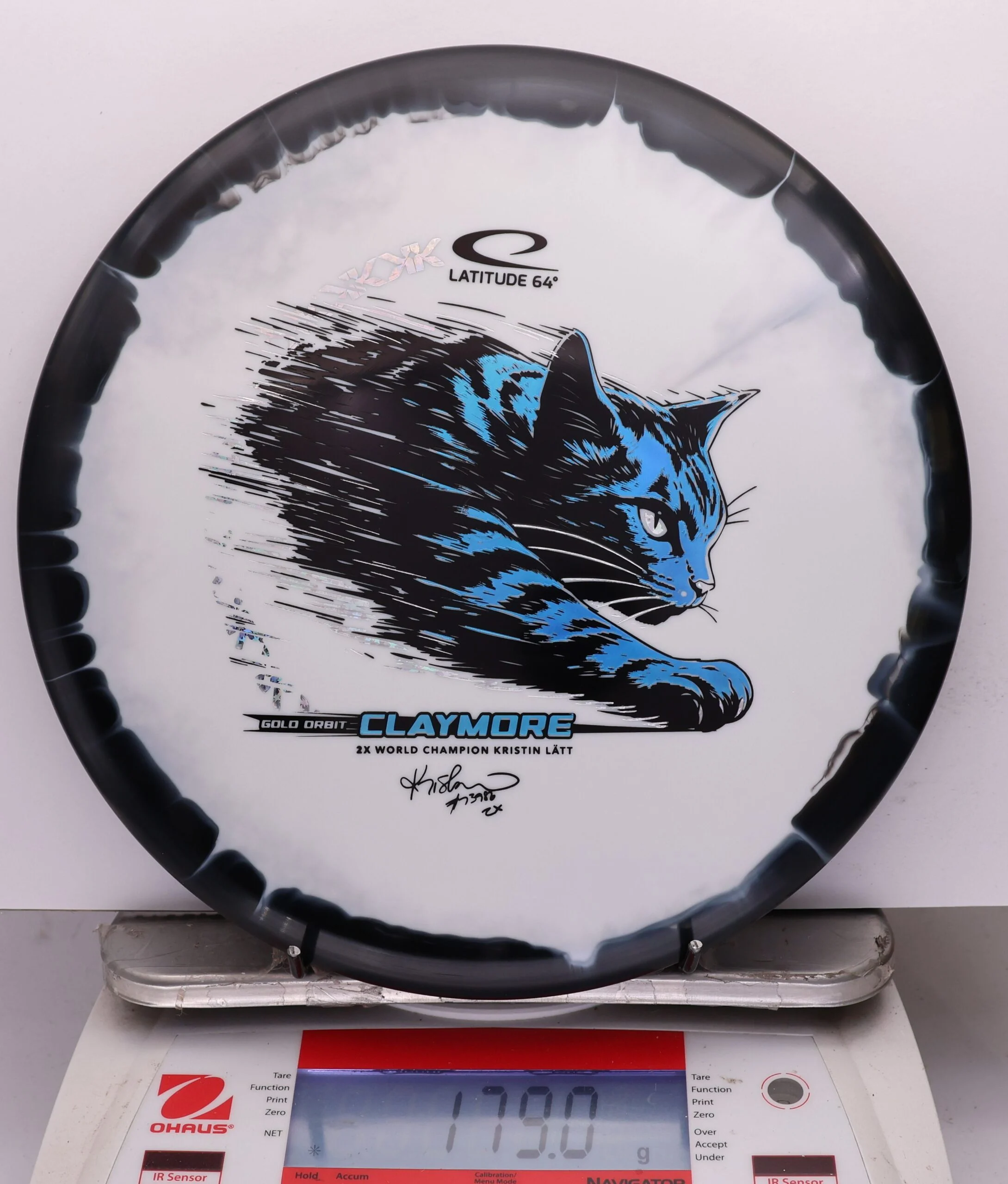 1066862 Gold Orbit Claymore, Kristin Lätt 2026 Team Series - #09 Black-White, 179
