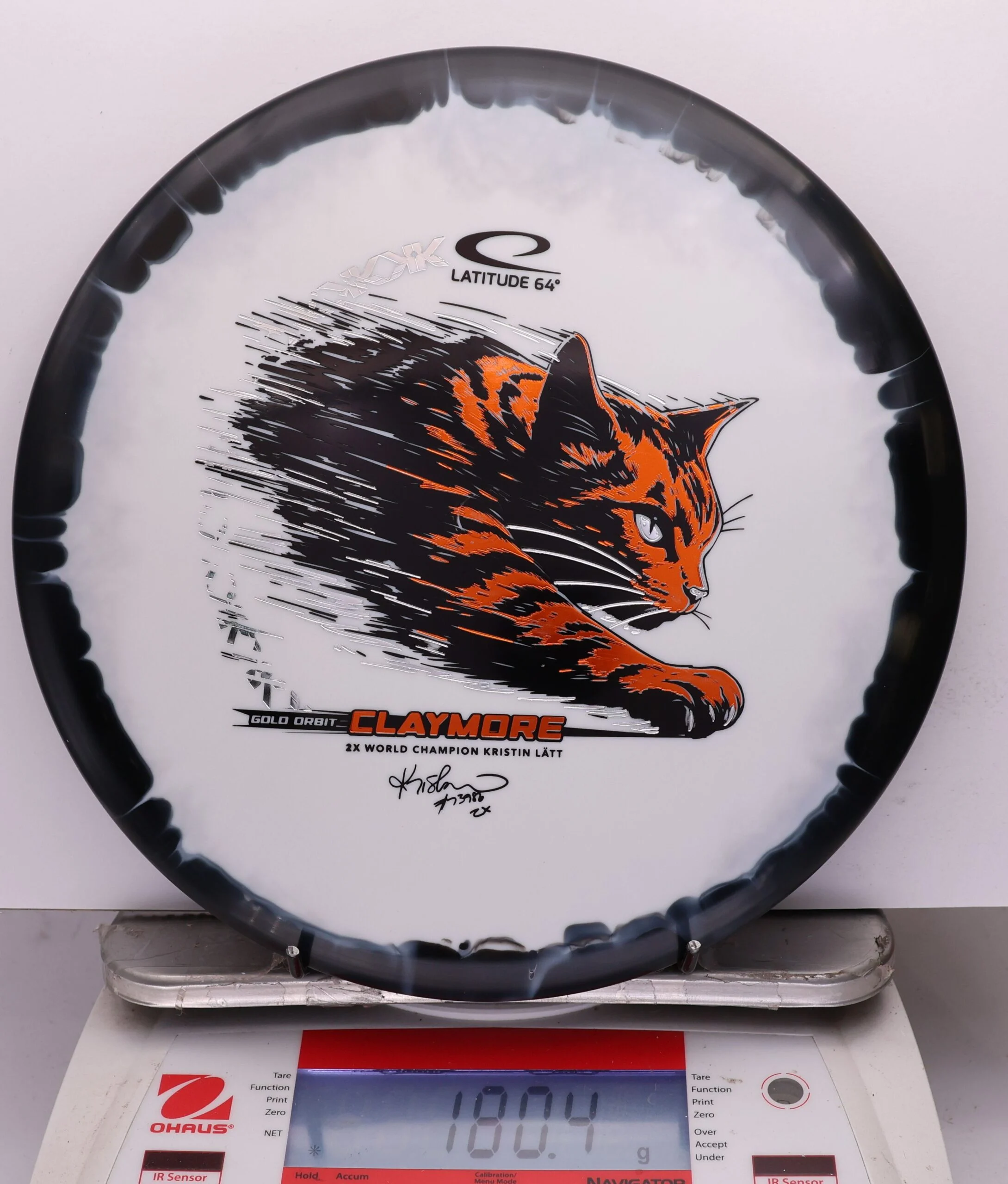1066865 Gold Orbit Claymore, Kristin Lätt 2026 Team Series - #12 Black-White, 180