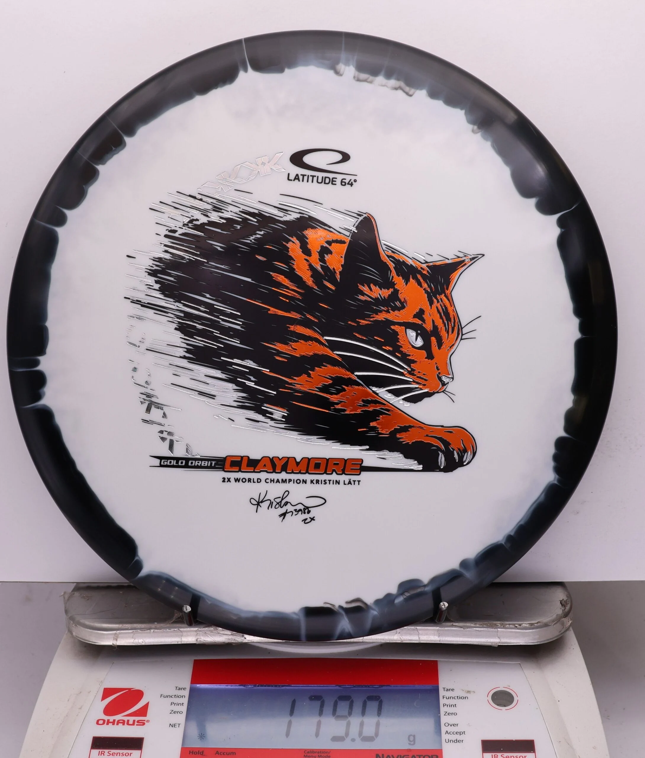 1066892 Gold Orbit Claymore, Kristin Lätt 2026 Team Series - #13 Black-White, 179