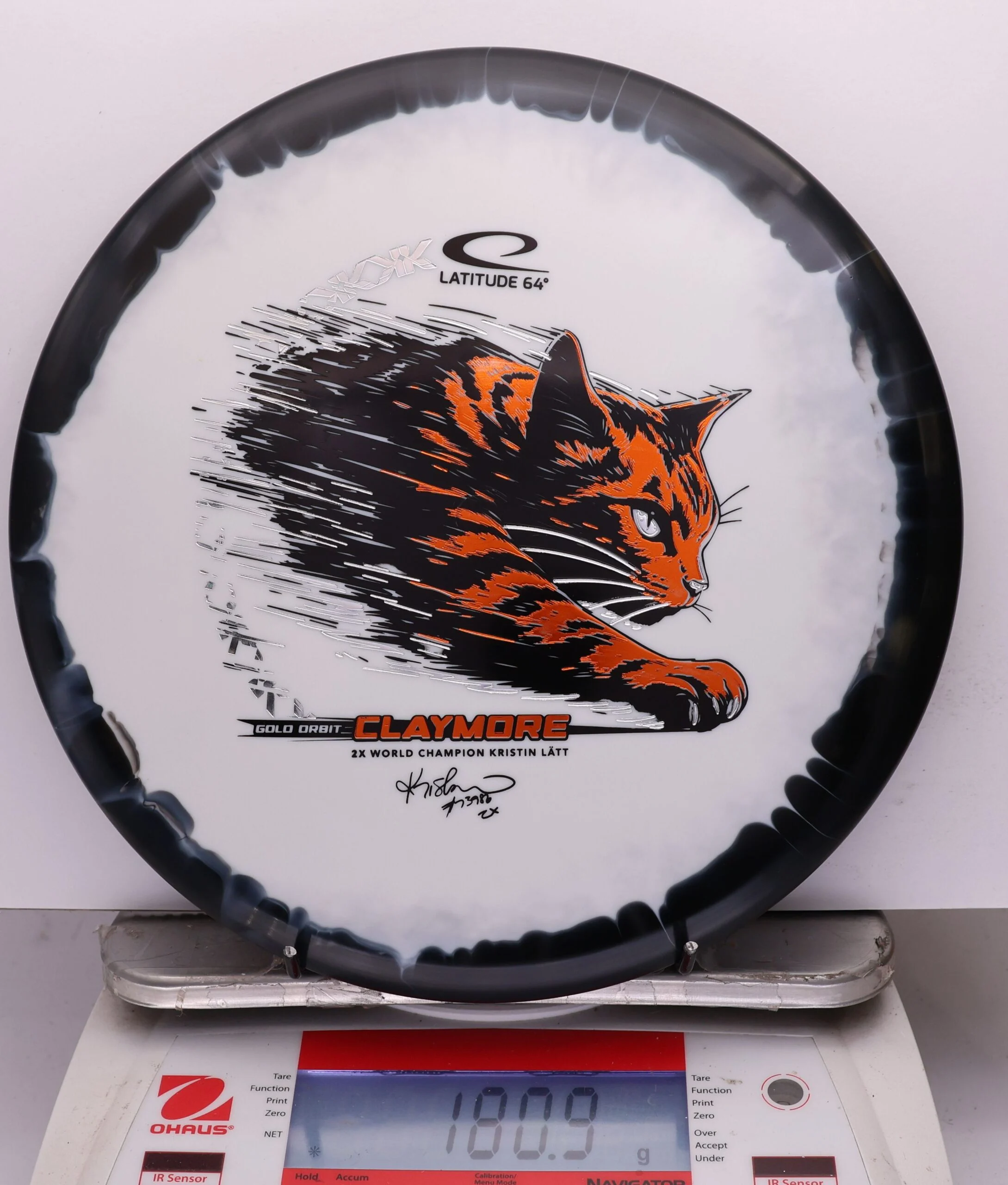 1066893 Gold Orbit Claymore, Kristin Lätt 2026 Team Series - #14 Black-White, 181