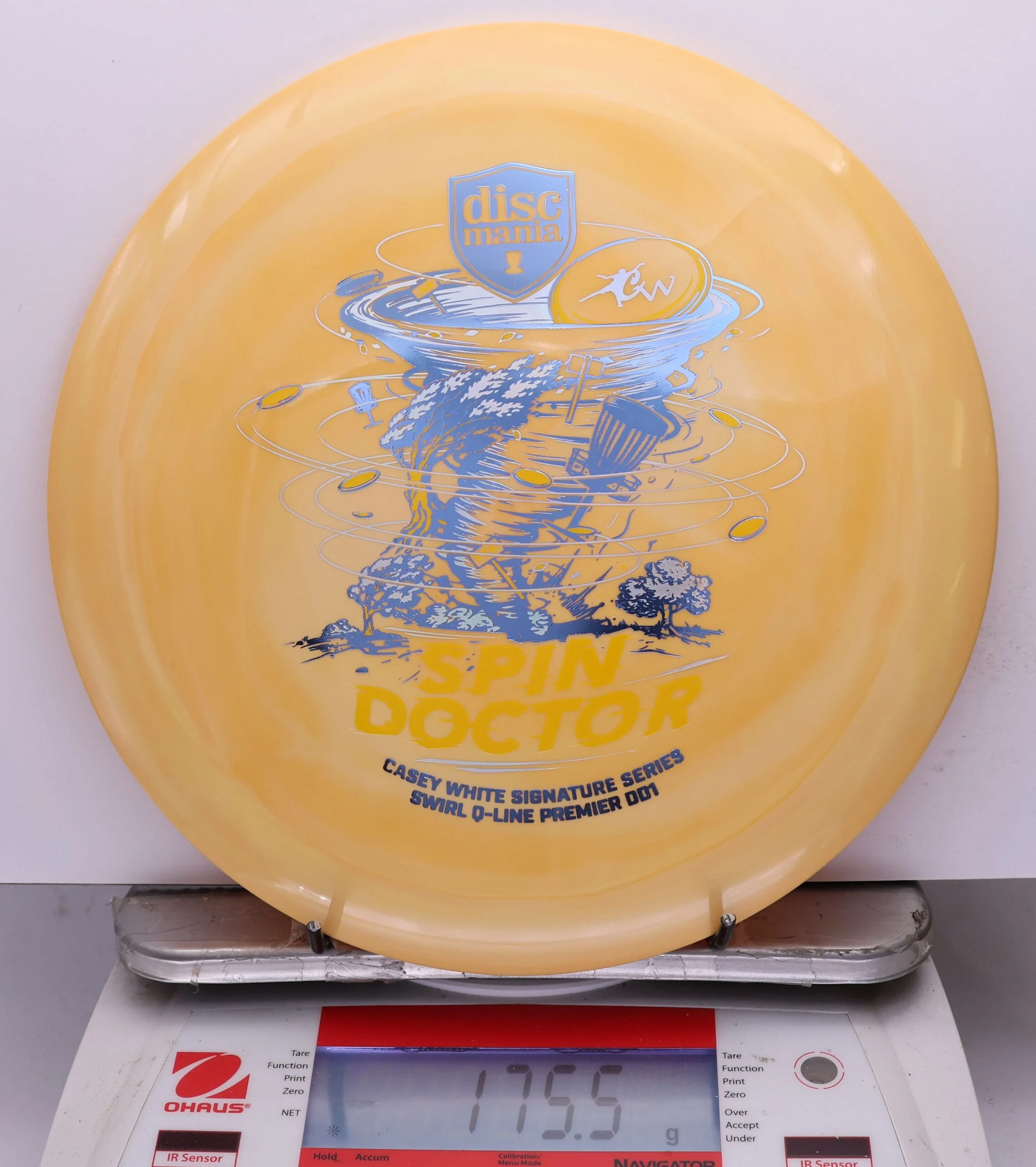1067498 Swirl Q-Line Premier DD1, Spin Doctor - Casey White 2026 Signature Series - #04 Orange, 176