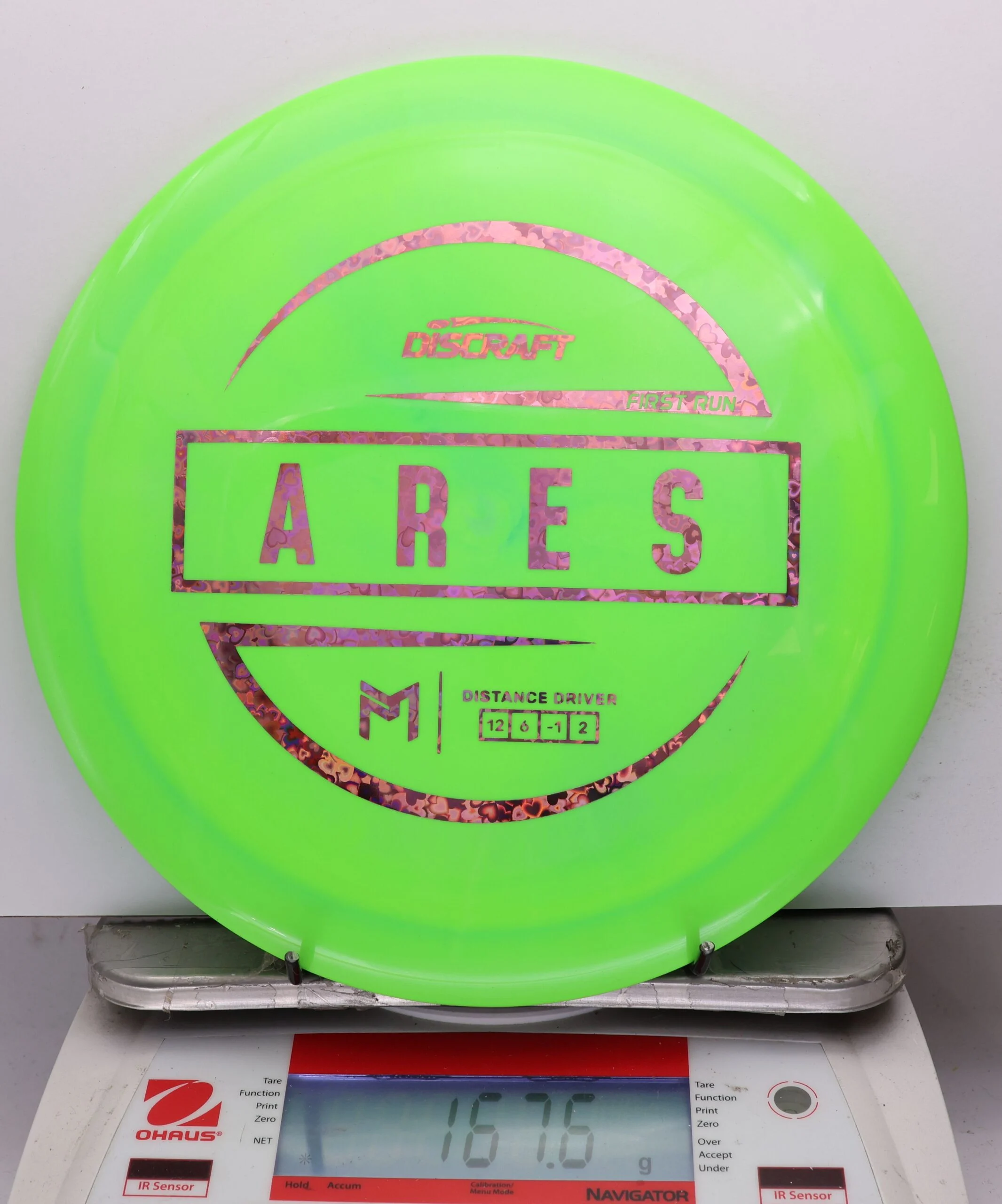 1070335 ESP Ares, Paul McBeth First Run - #468 NGreen, 168