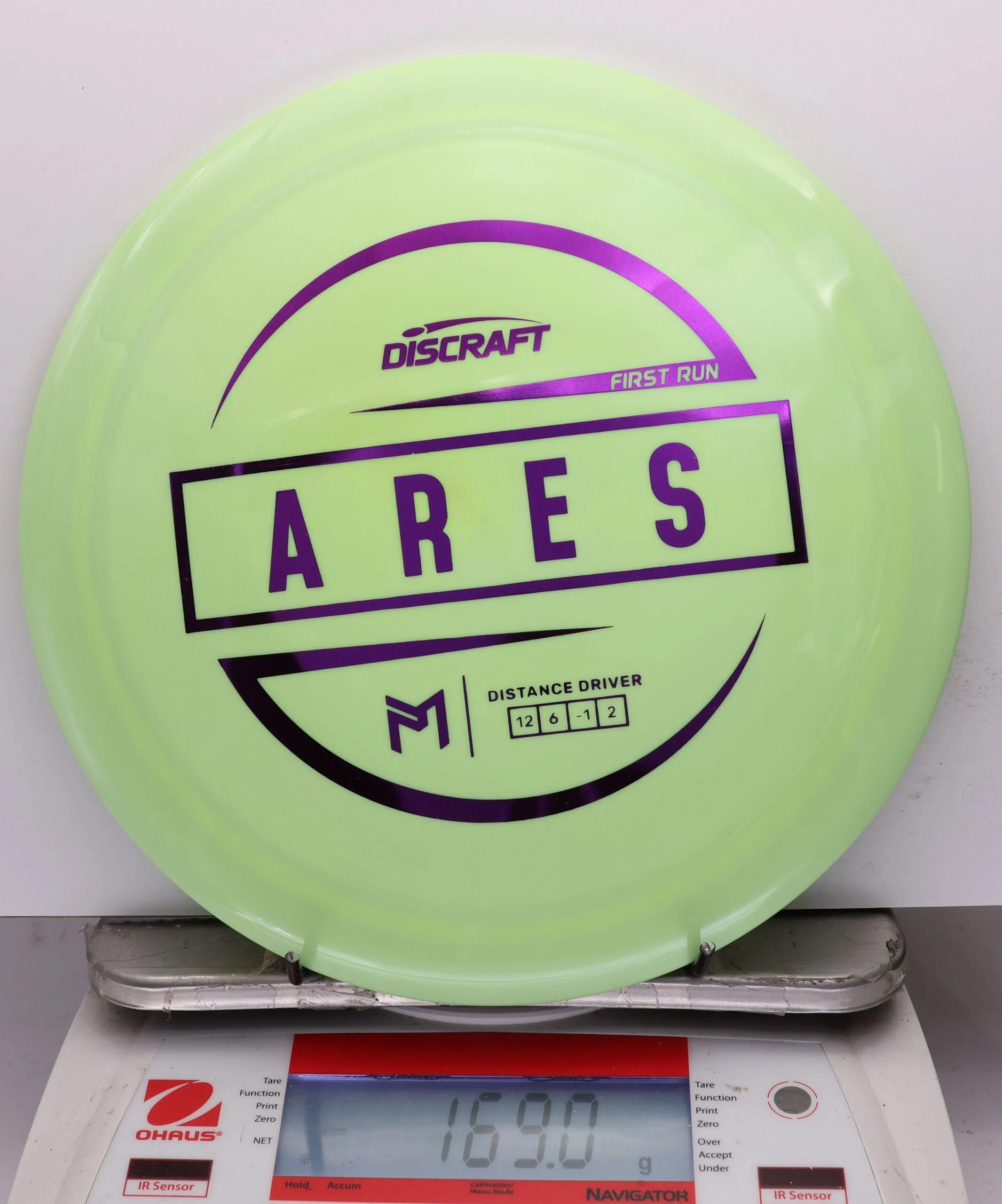 1070343 ESP Ares, Paul McBeth First Run - #471 LtGreen, 169