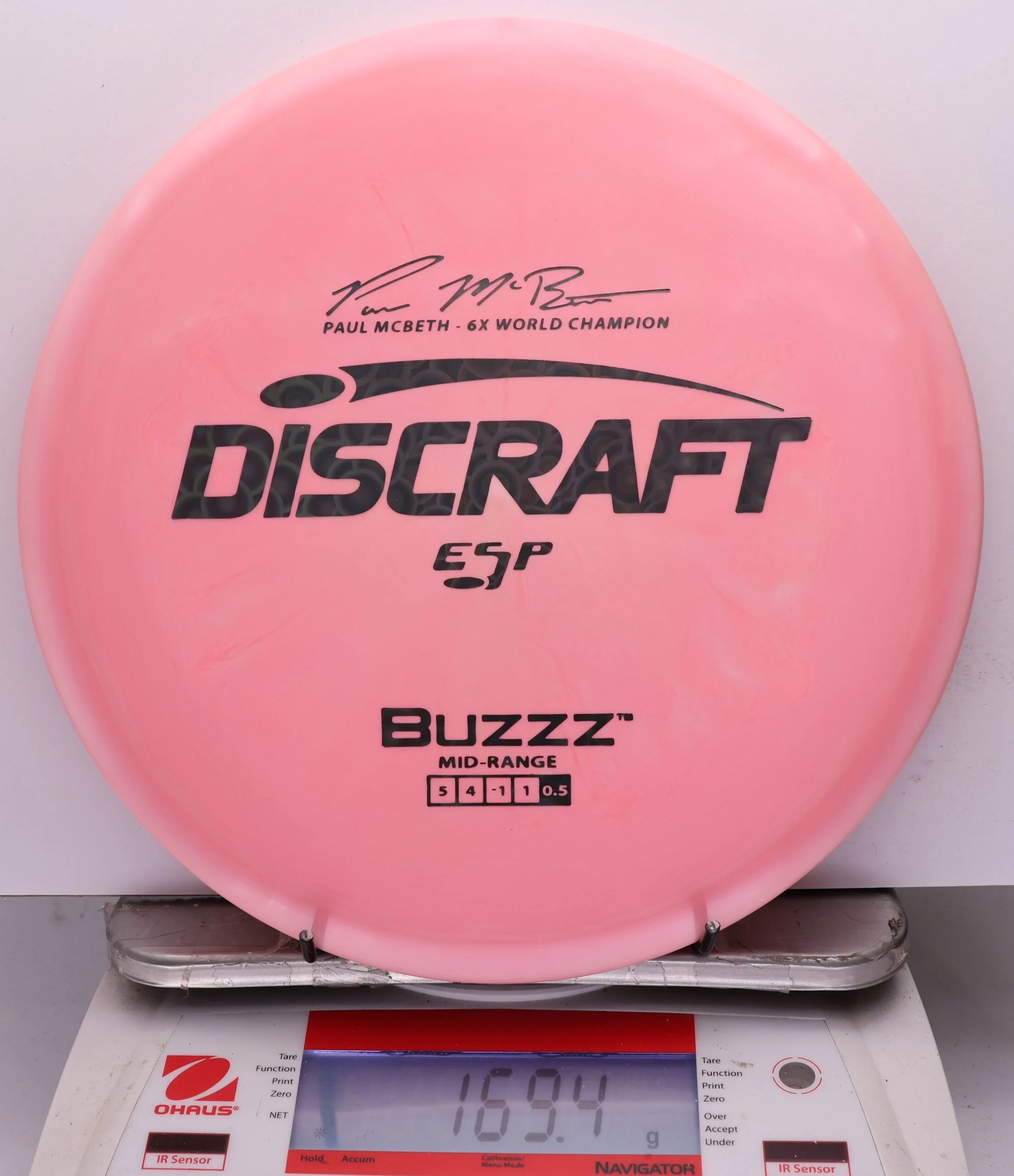 1070363 ESP Buzzz, Paul McBeth 6X - #465 Pink, 169
