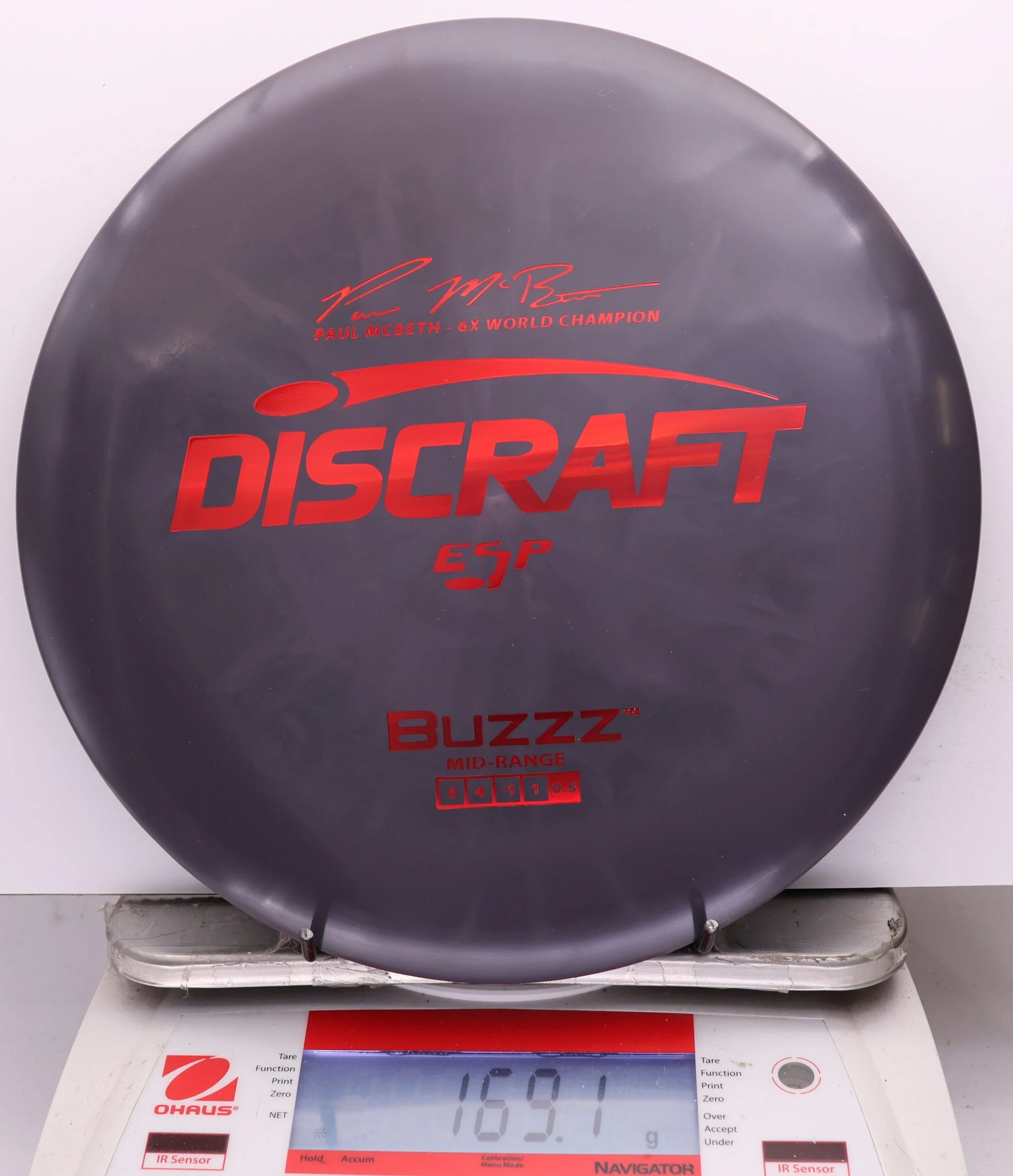 1070367 ESP Buzzz, Paul McBeth 6X - #469 DkGray, 169