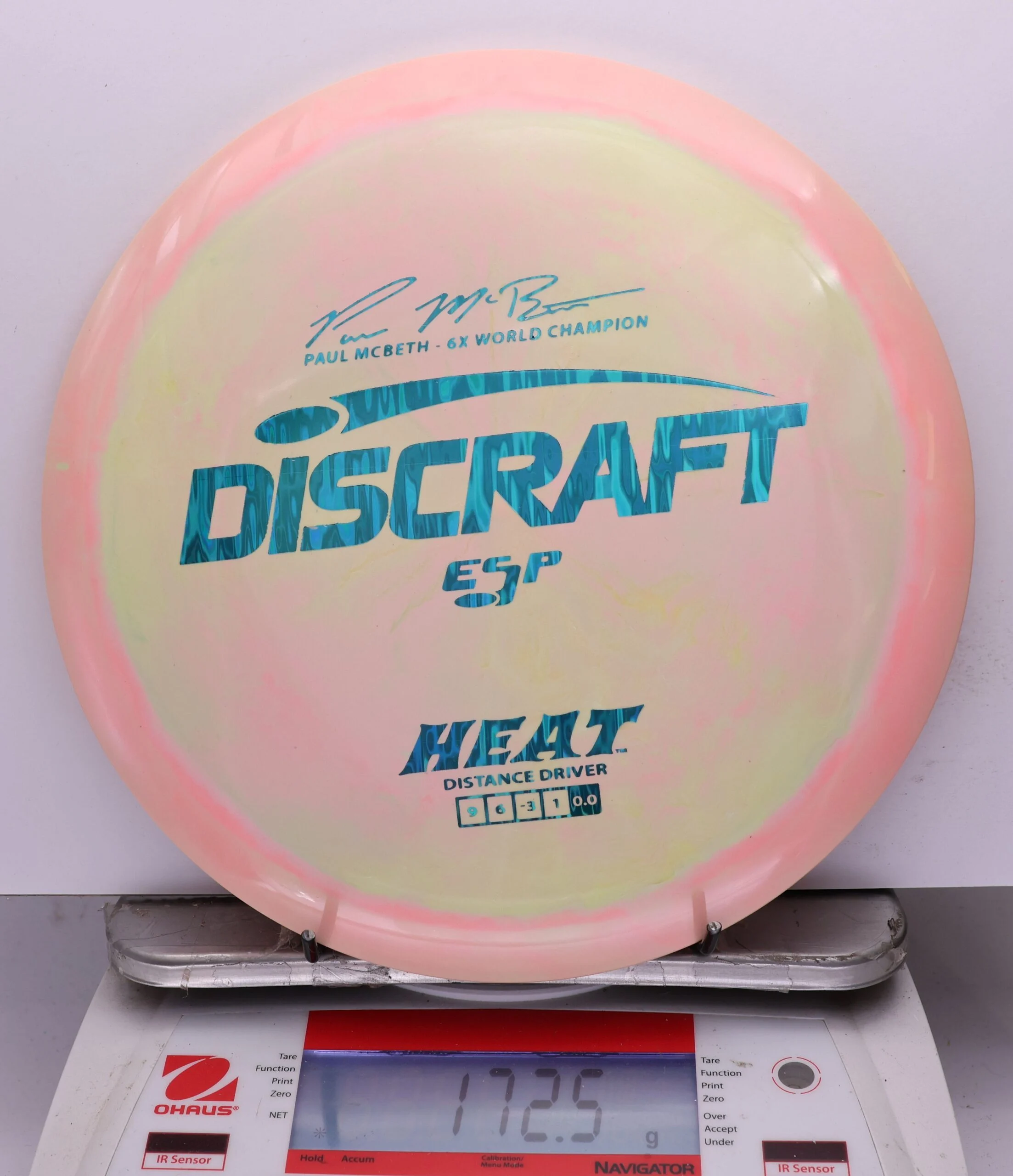 1070372 ESP Heat, Paul McBeth 6X - #466 PinkYellow, 173