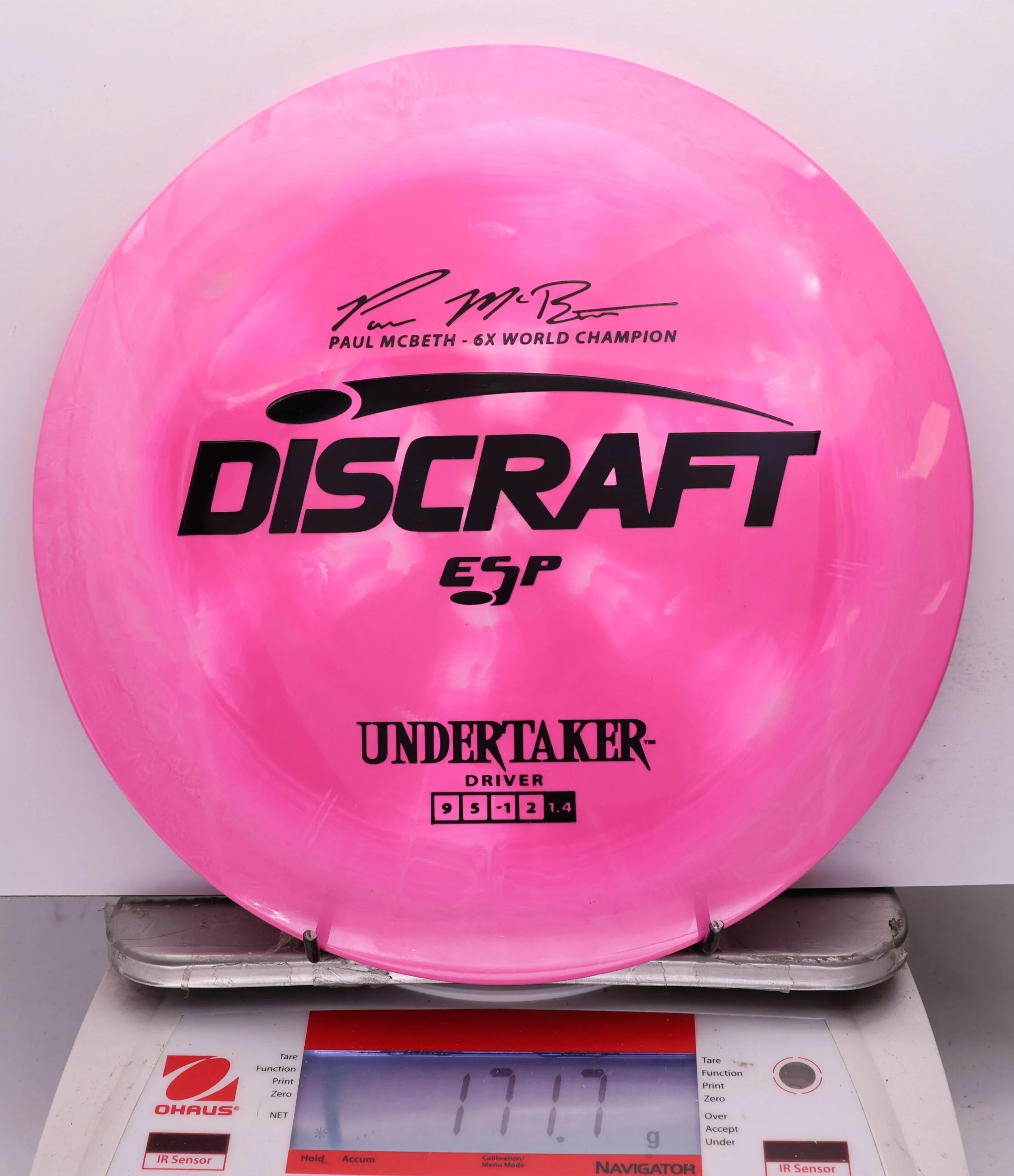 1070385 ESP Undertaker, Paul McBeth 6X - #467 Pink, 172