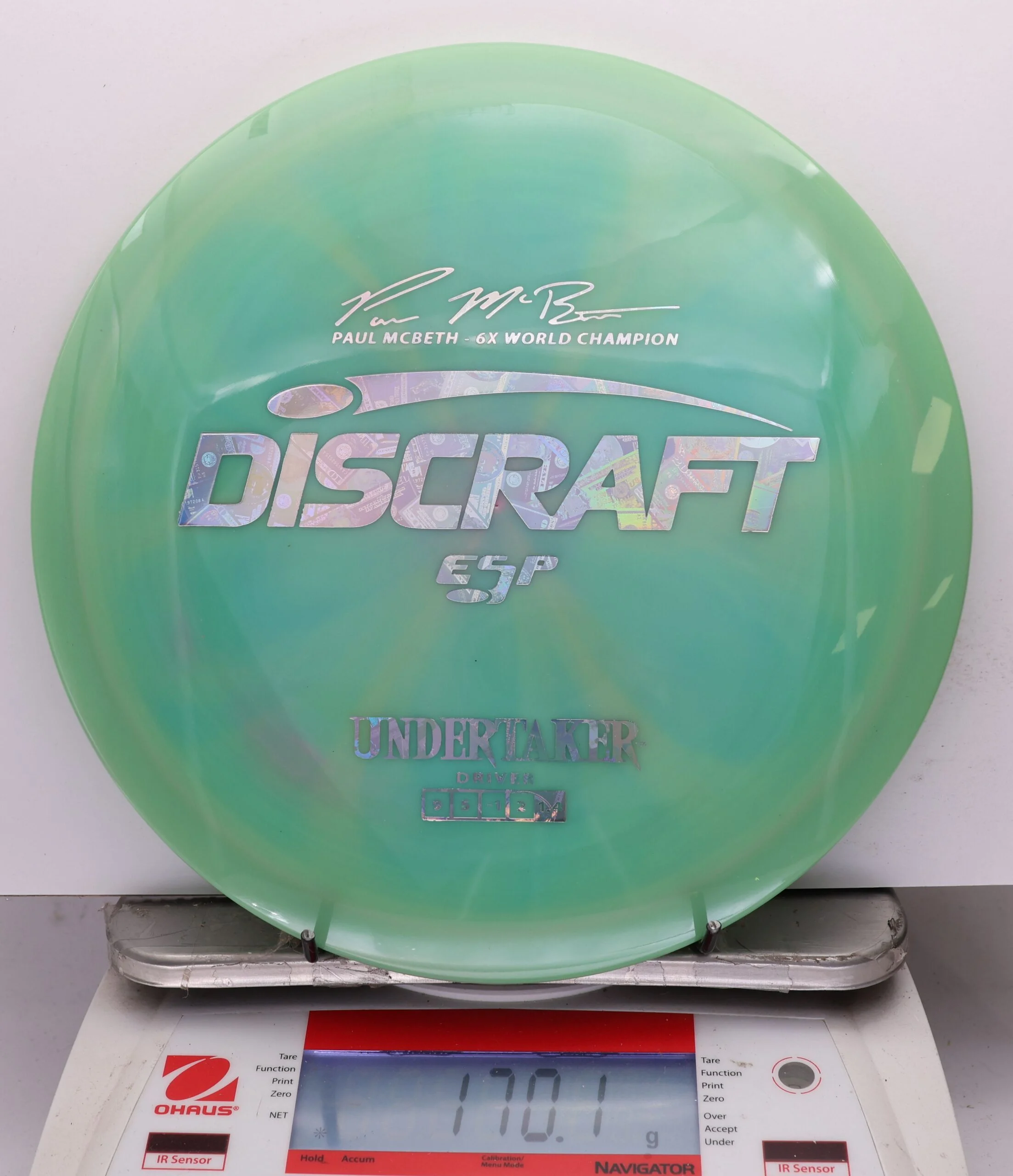 1070392 ESP Undertaker, Paul McBeth 6X - #470 Green, 170