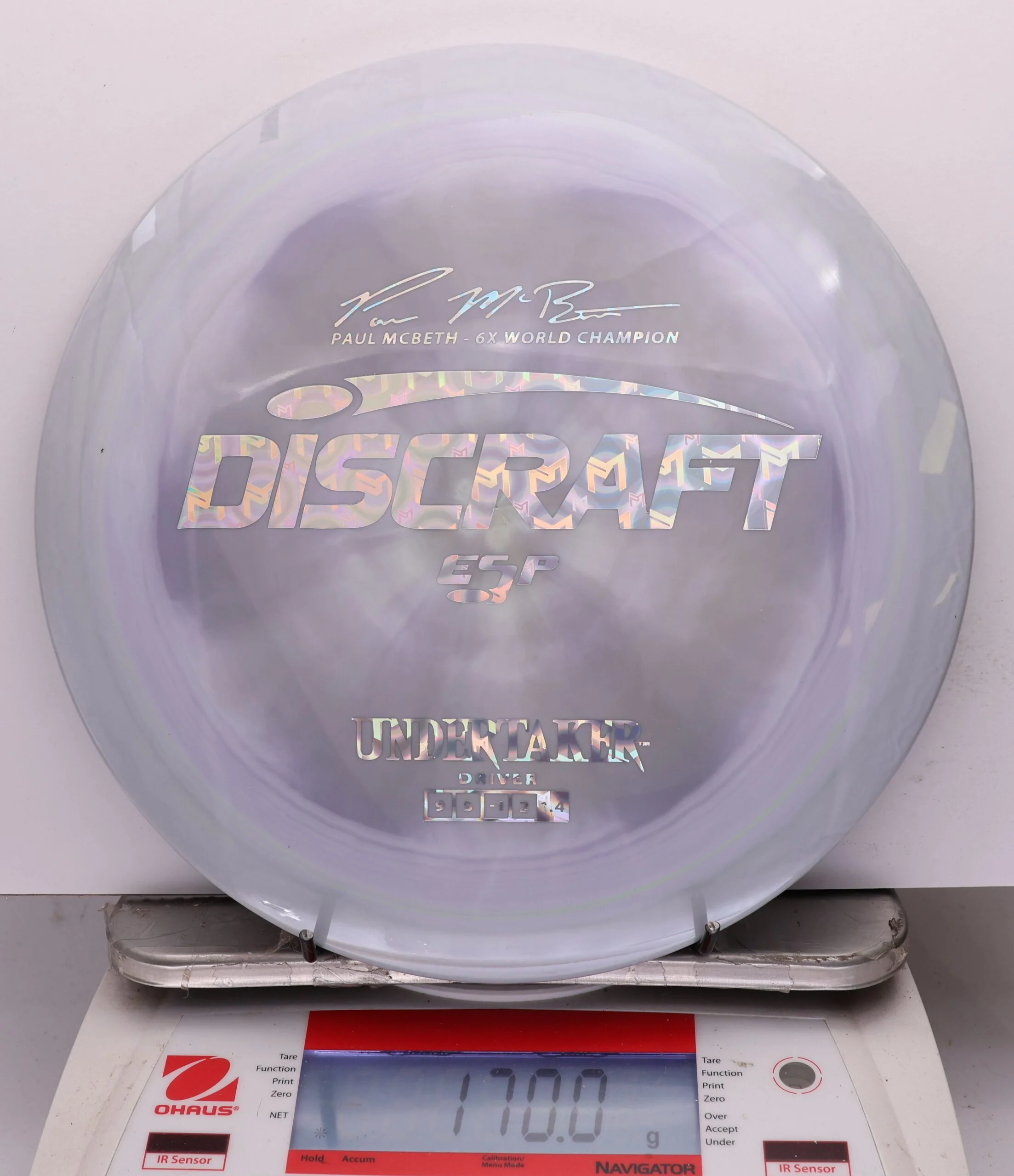 1070393 ESP Undertaker, Paul McBeth 6X - #471 Gray, 170