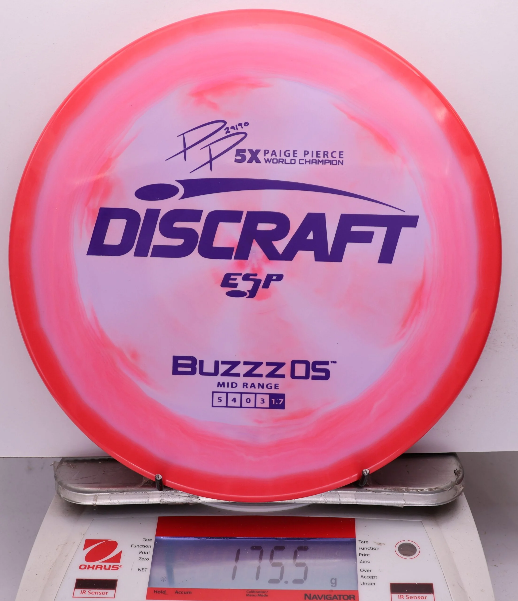 1070479 ESP Buzzz OS, Paige Pierce 5X - #465 RedLtBlurple, 176