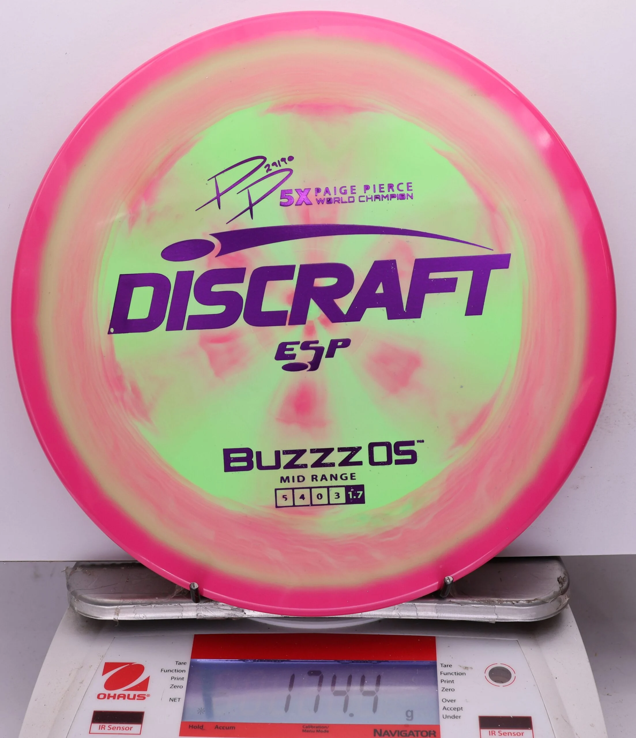 1070480 ESP Buzzz OS, Paige Pierce 5X - #466 MagentaNGreen, 174