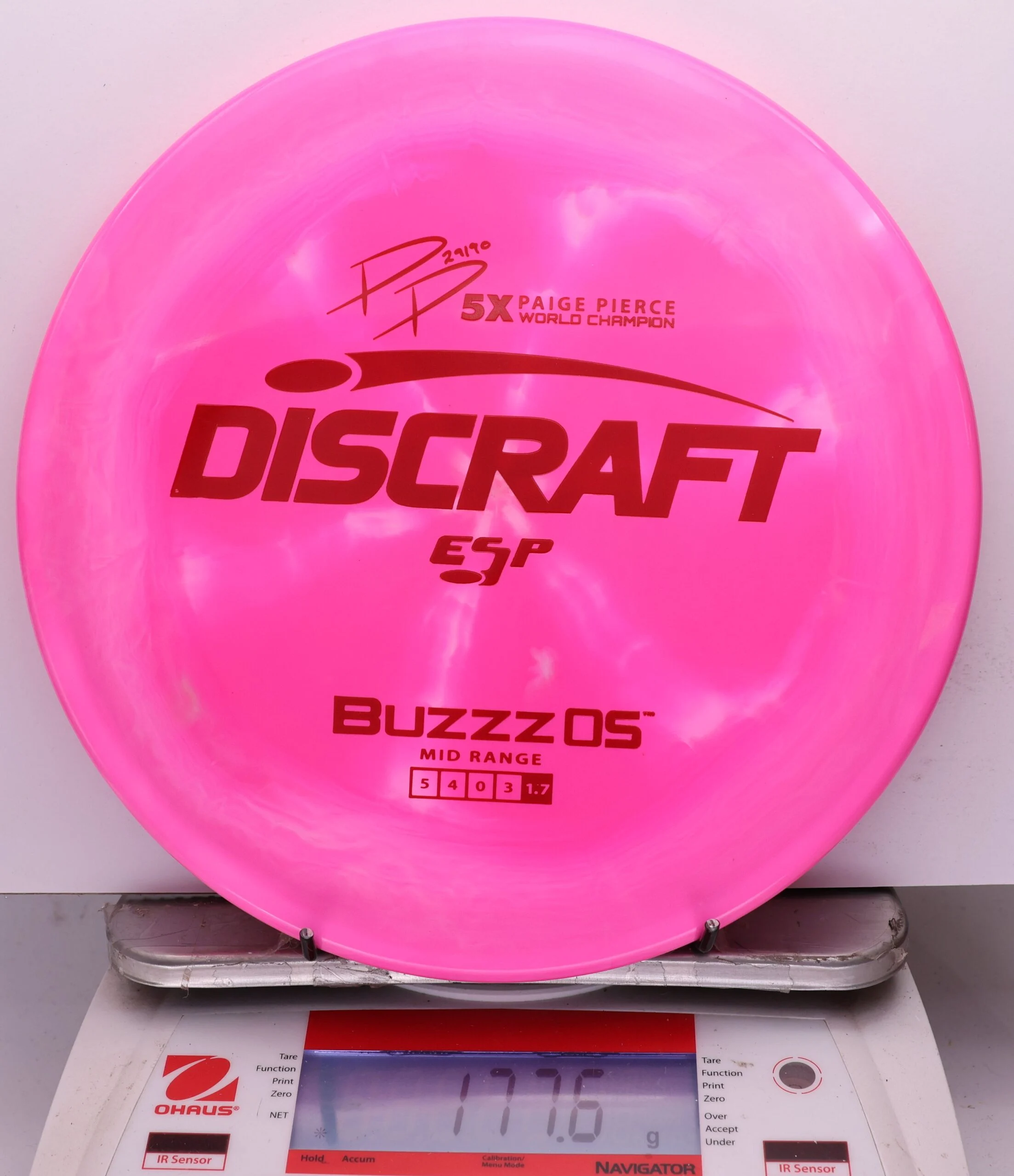 1070481 ESP Buzzz OS, Paige Pierce 5X - #467 Pink, 178