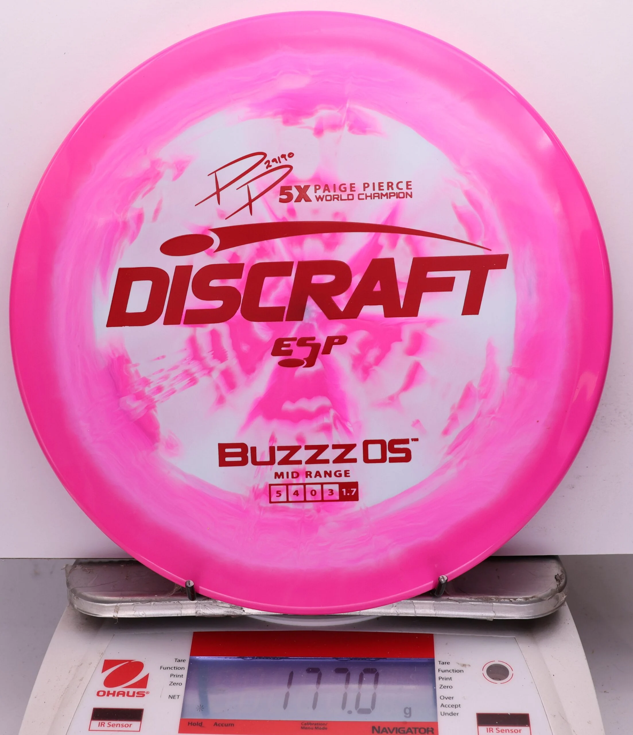 1070482 ESP Buzzz OS, Paige Pierce 5X - #468 PinkWhite, 177
