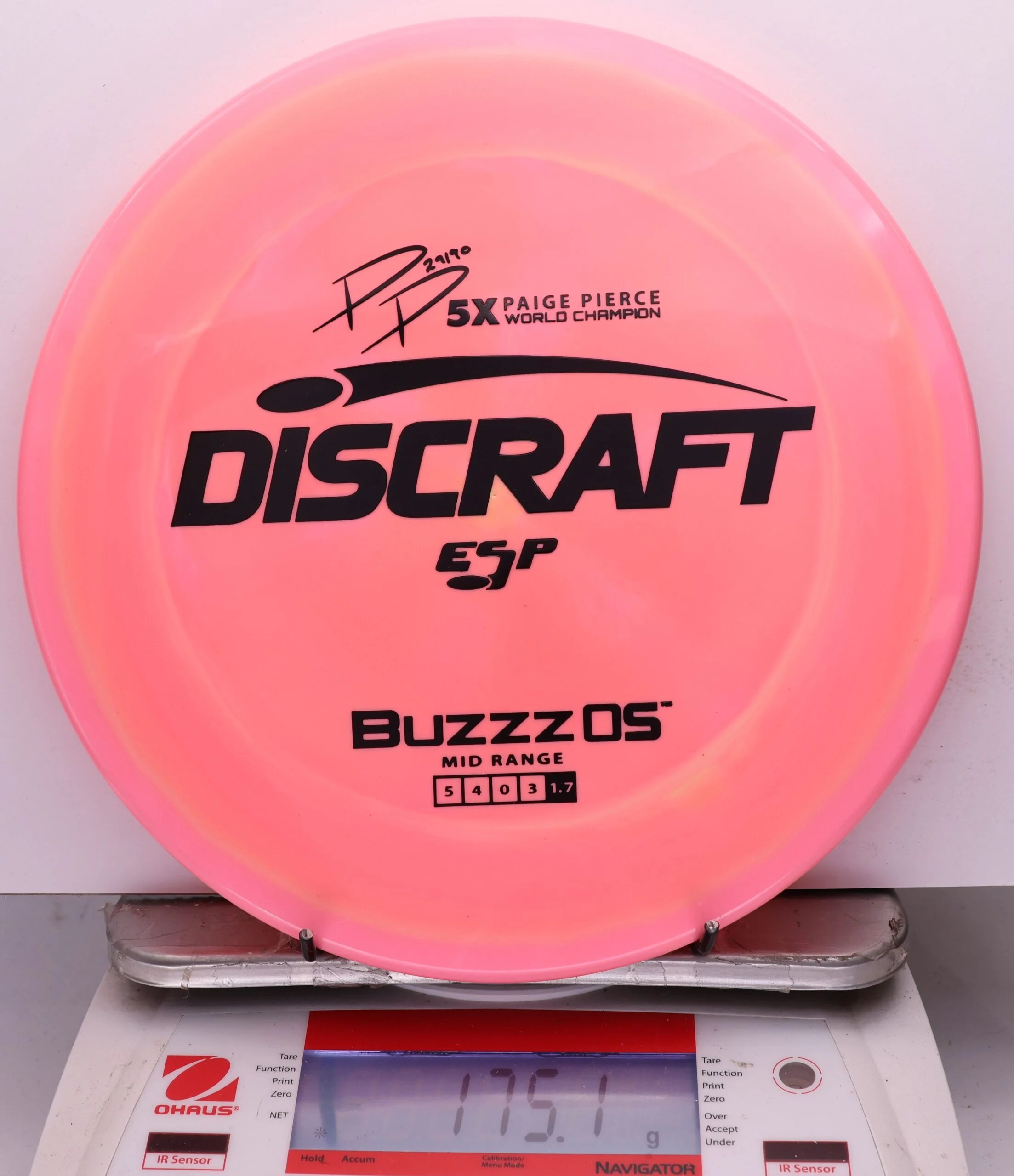 1070509 ESP Buzzz OS, Paige Pierce 5X - #470 Peach, 175