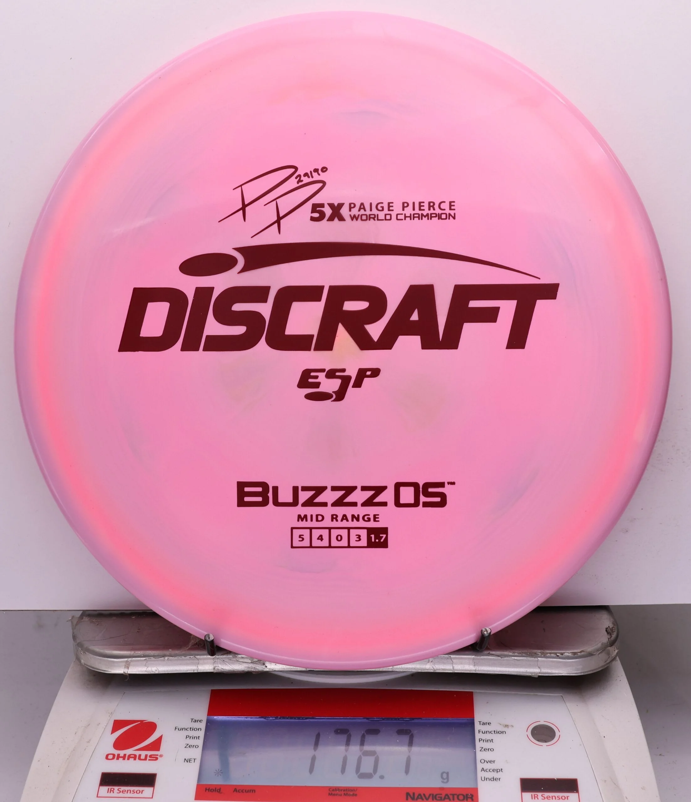 1070511 ESP Buzzz OS, Paige Pierce 5X - #472 Pink, 177