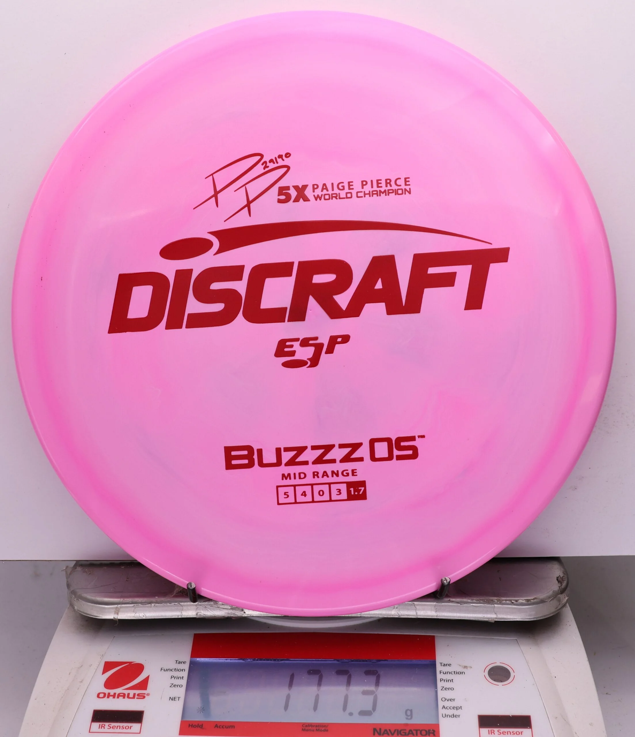 1070512 ESP Buzzz OS, Paige Pierce 5X - #473 Pink, 177