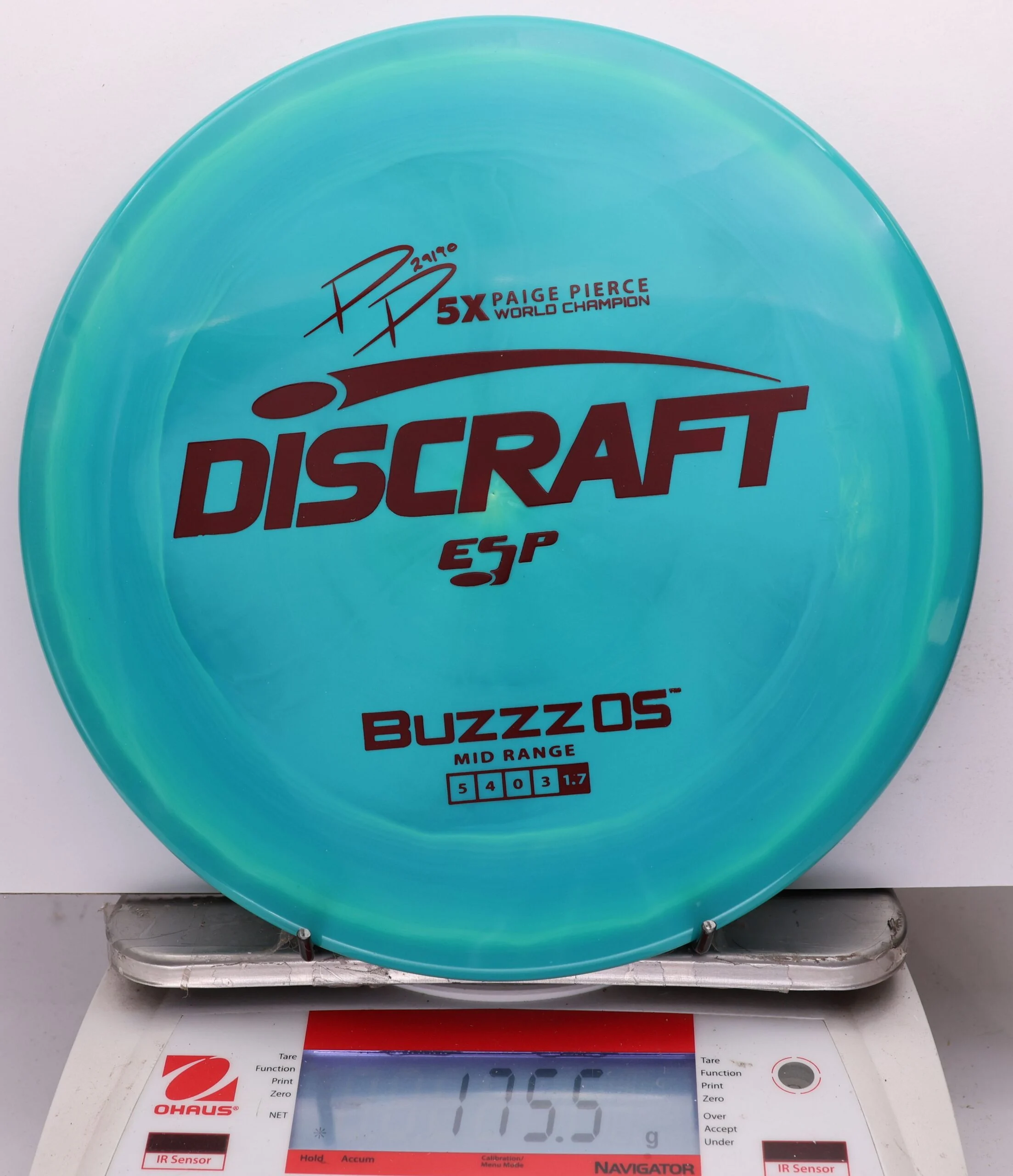 1070513 ESP Buzzz OS, Paige Pierce 5X - #474 Teal, 176