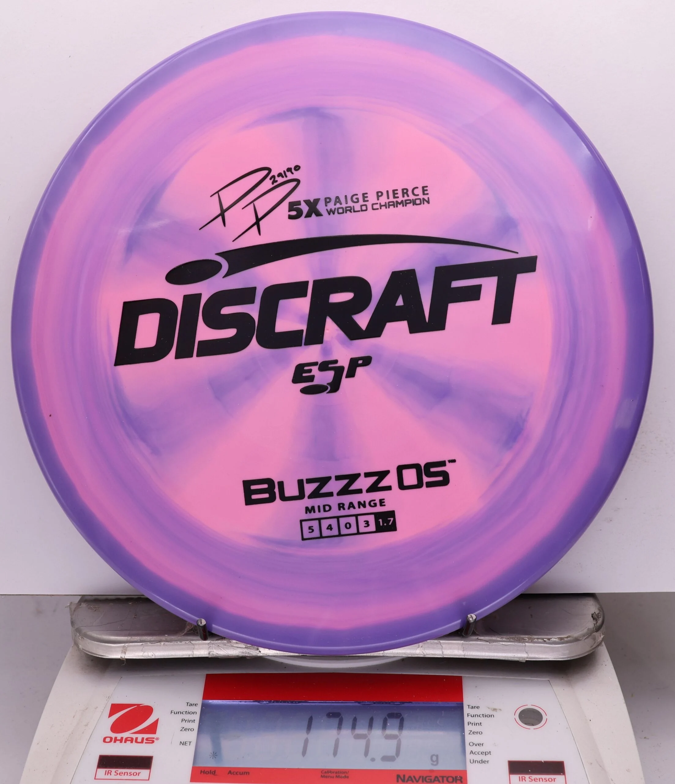1070542 ESP Buzzz OS, Paige Pierce 5X - #478 PurplePink, 175