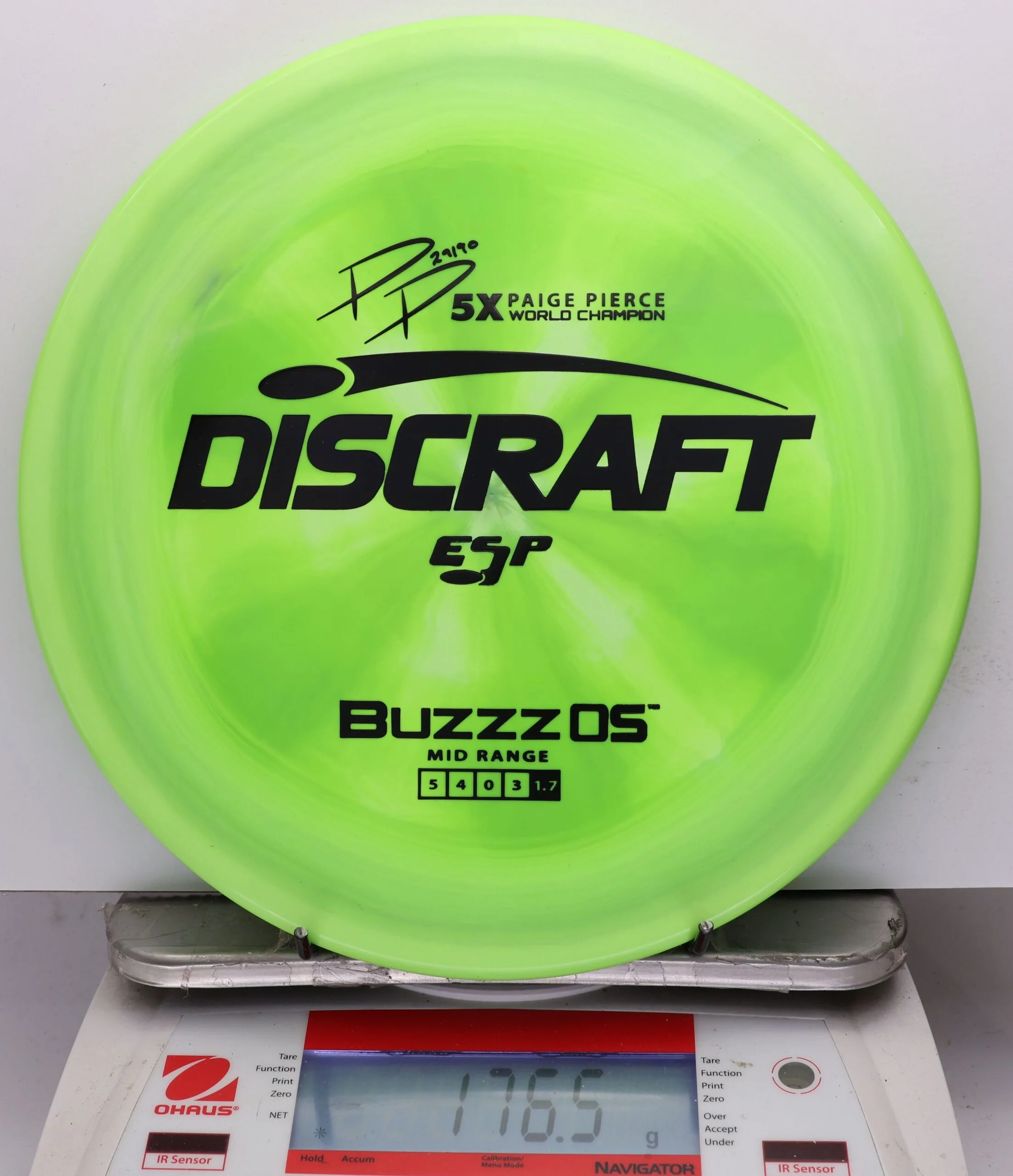 1070573 ESP Buzzz OS, Paige Pierce 5X - #484 NGreen, 177
