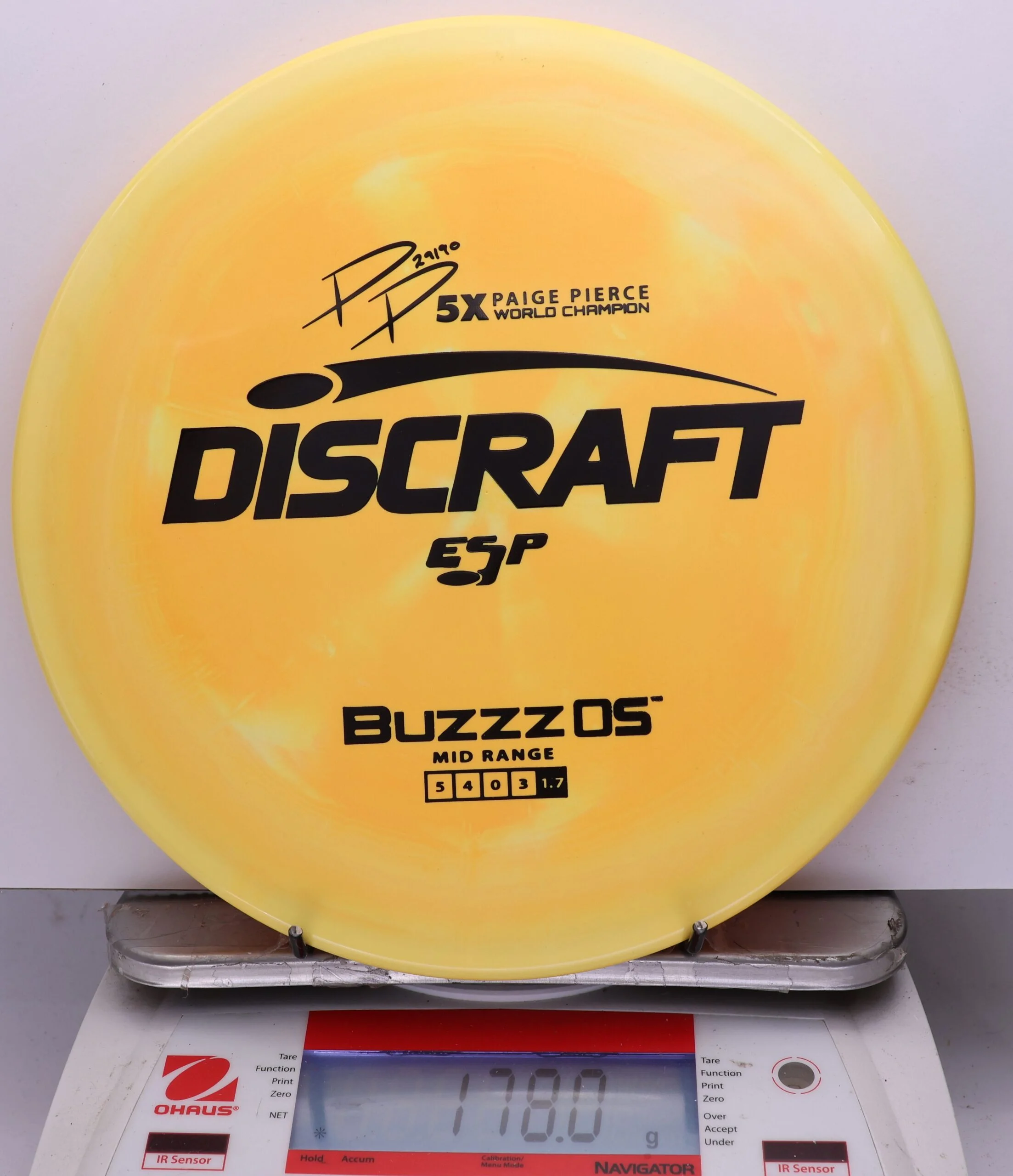 1070600 ESP Buzzz OS, Paige Pierce 5X - #486 OrangeYellow, 178