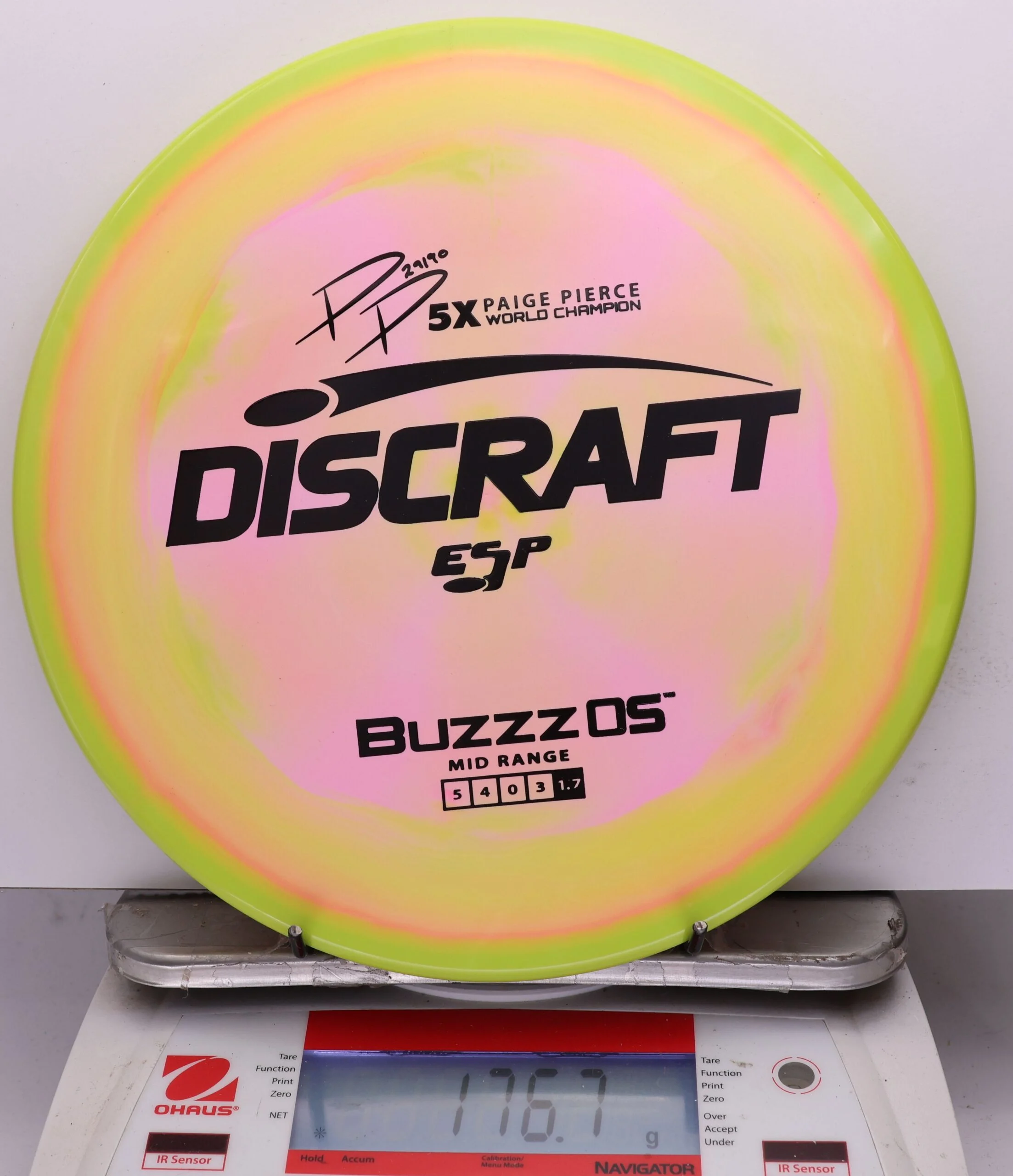 1070601 ESP Buzzz OS, Paige Pierce 5X - #487 NGreenPink, 177