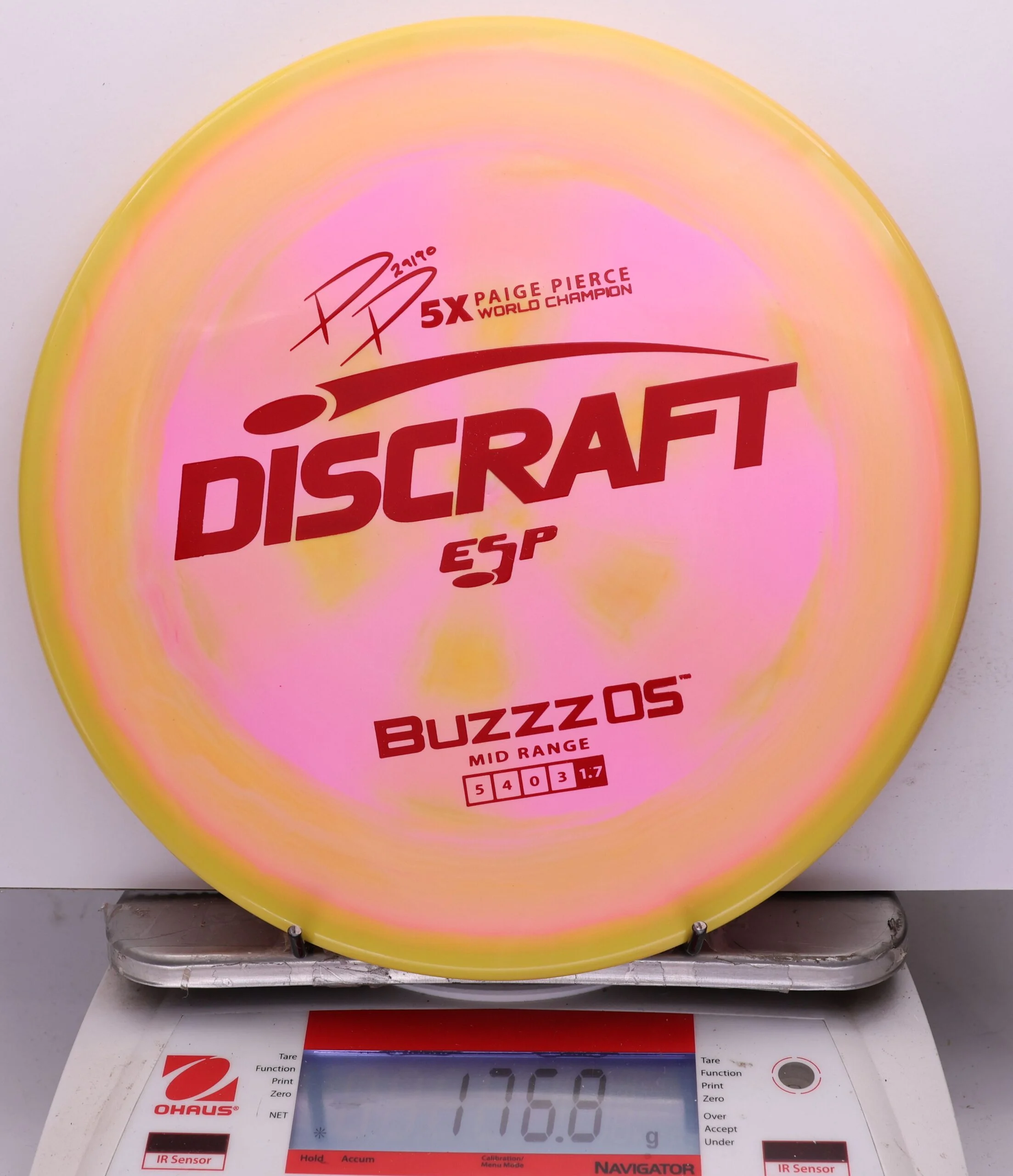 1070602 ESP Buzzz OS, Paige Pierce 5X - #488 YellowPink, 177