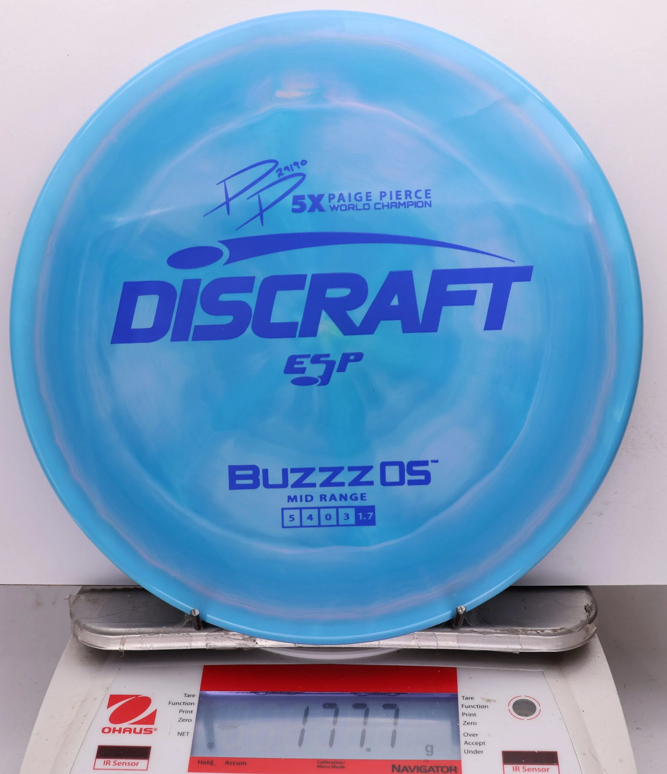 1070629 ESP Buzzz OS, Paige Pierce 5X - #490 Blue, 178