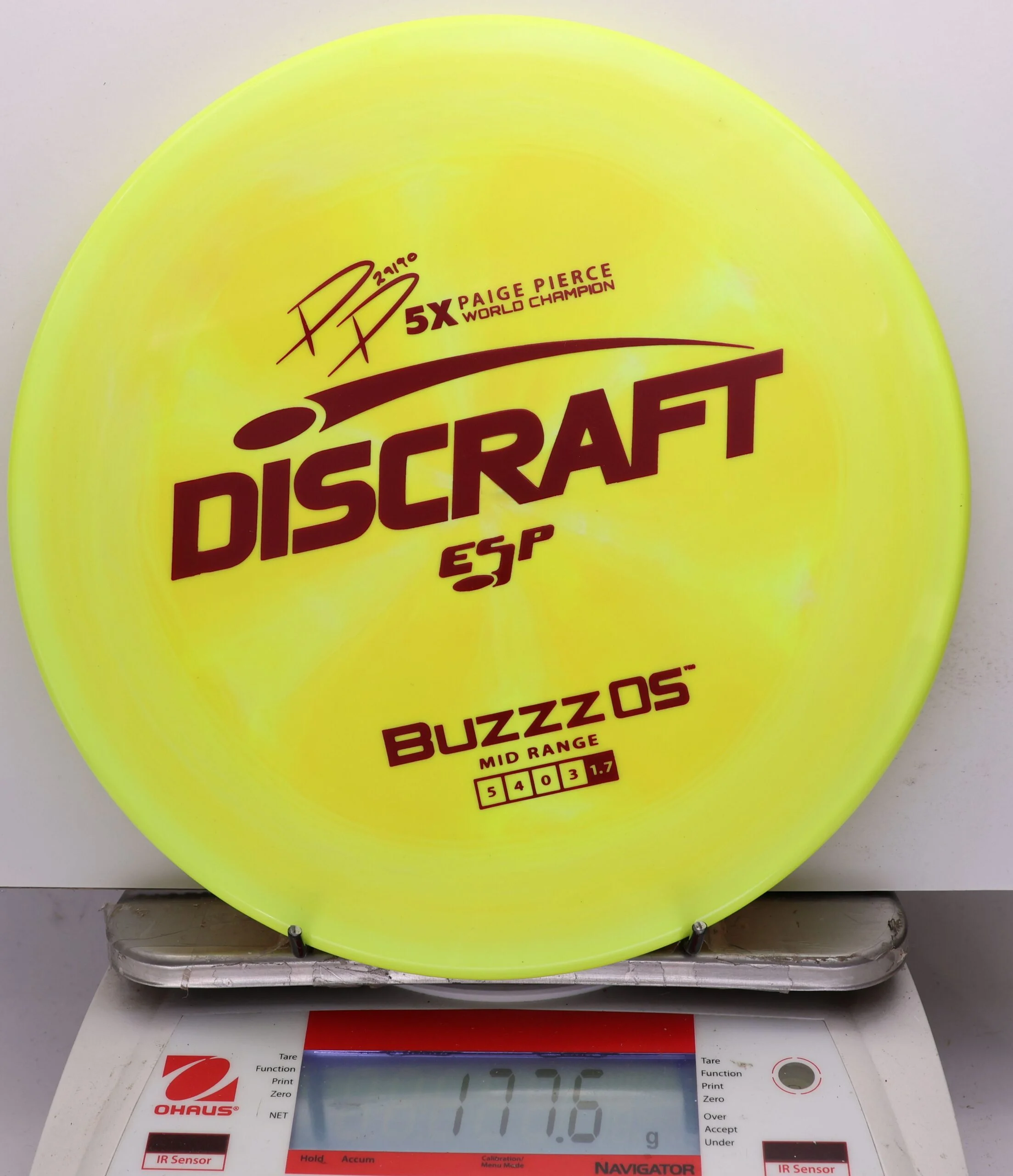 1070633 ESP Buzzz OS, Paige Pierce 5X - #494 Yellow, 178