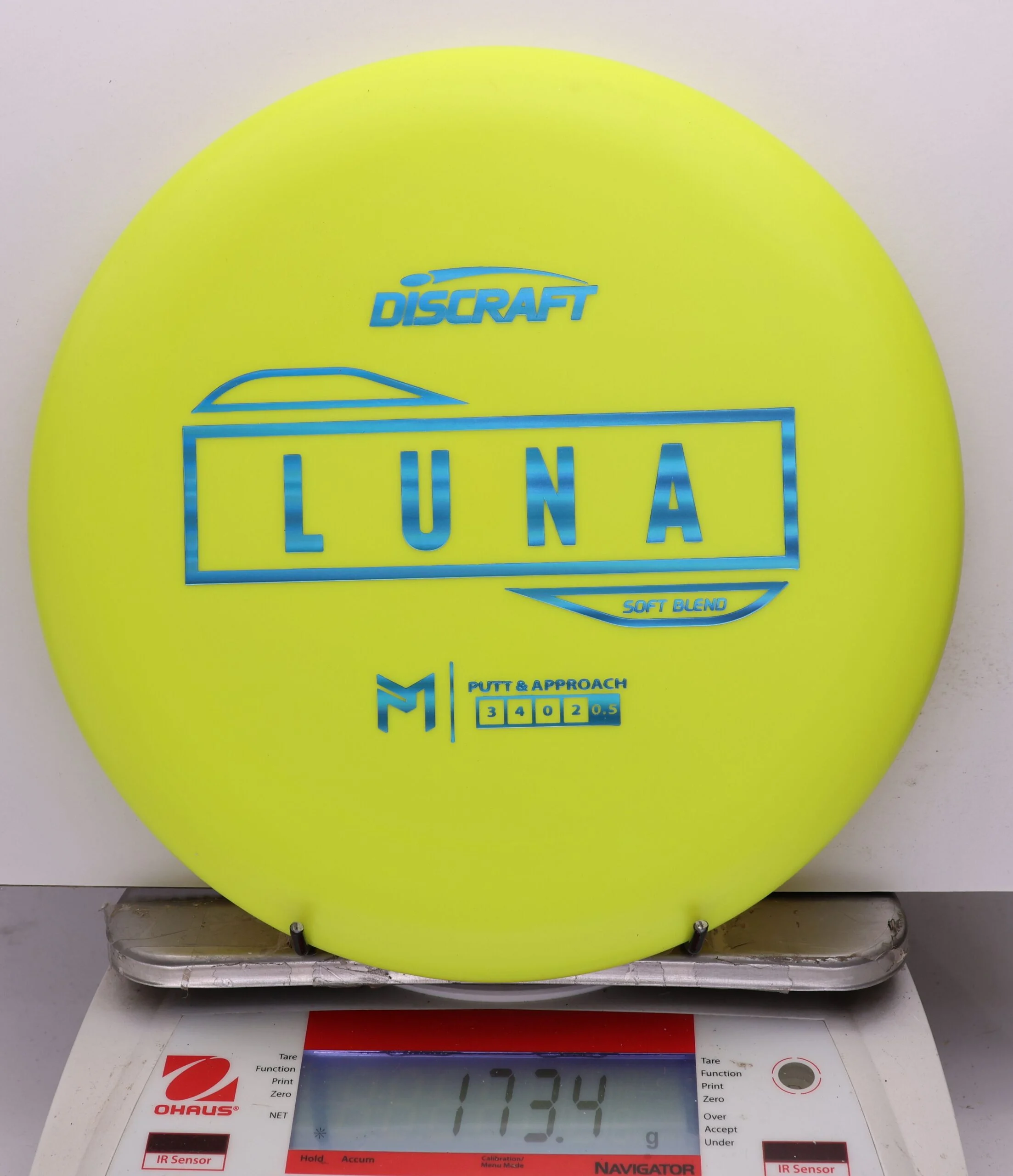 1070846 Putter Line Soft Luna, Paul McBeth - #465 Yellow, 173